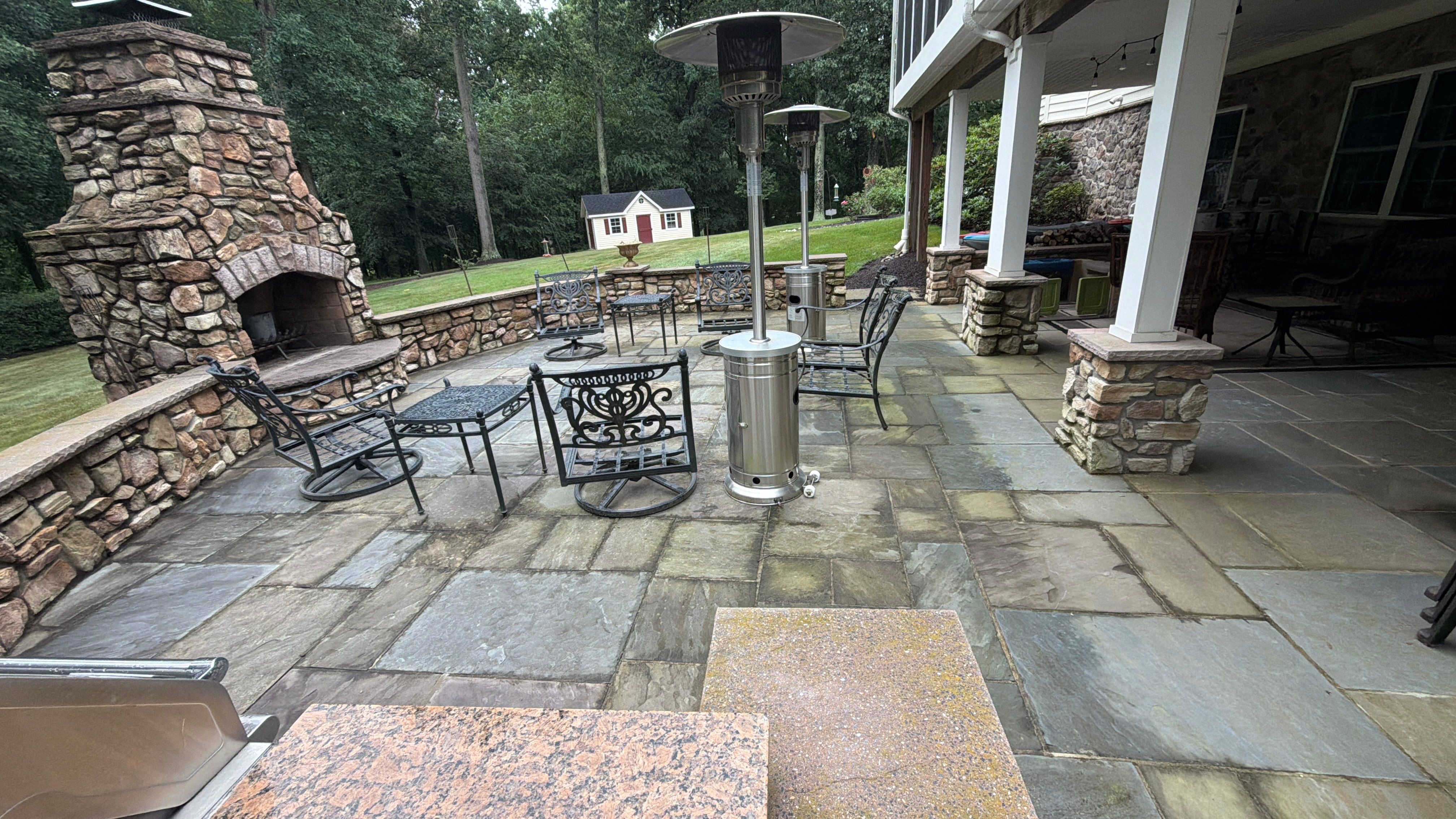Woodbine House Washing and Outdoor Living Space Cleaning by Baltimore Pressure Washers Inc.