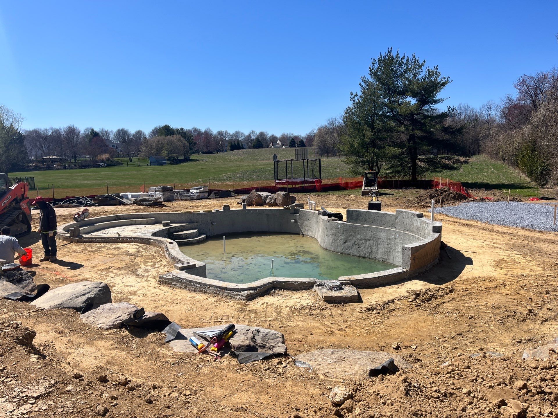 Project in Clarksville, MD by Elysium Pools