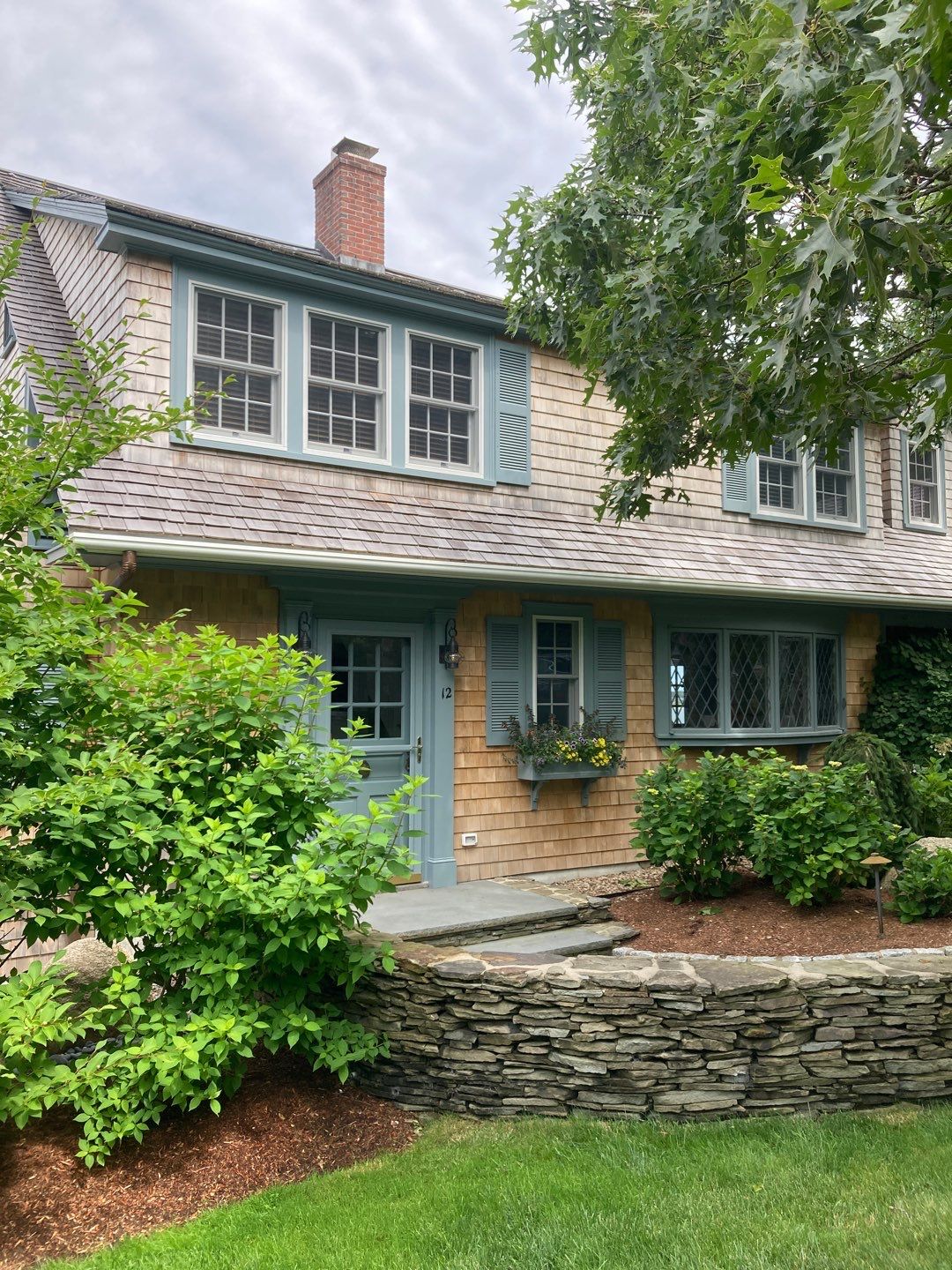Gutter Installation using 4x5 FiberGlass Gutter in Falmouth, MA by Gutter Pro Enterprises
