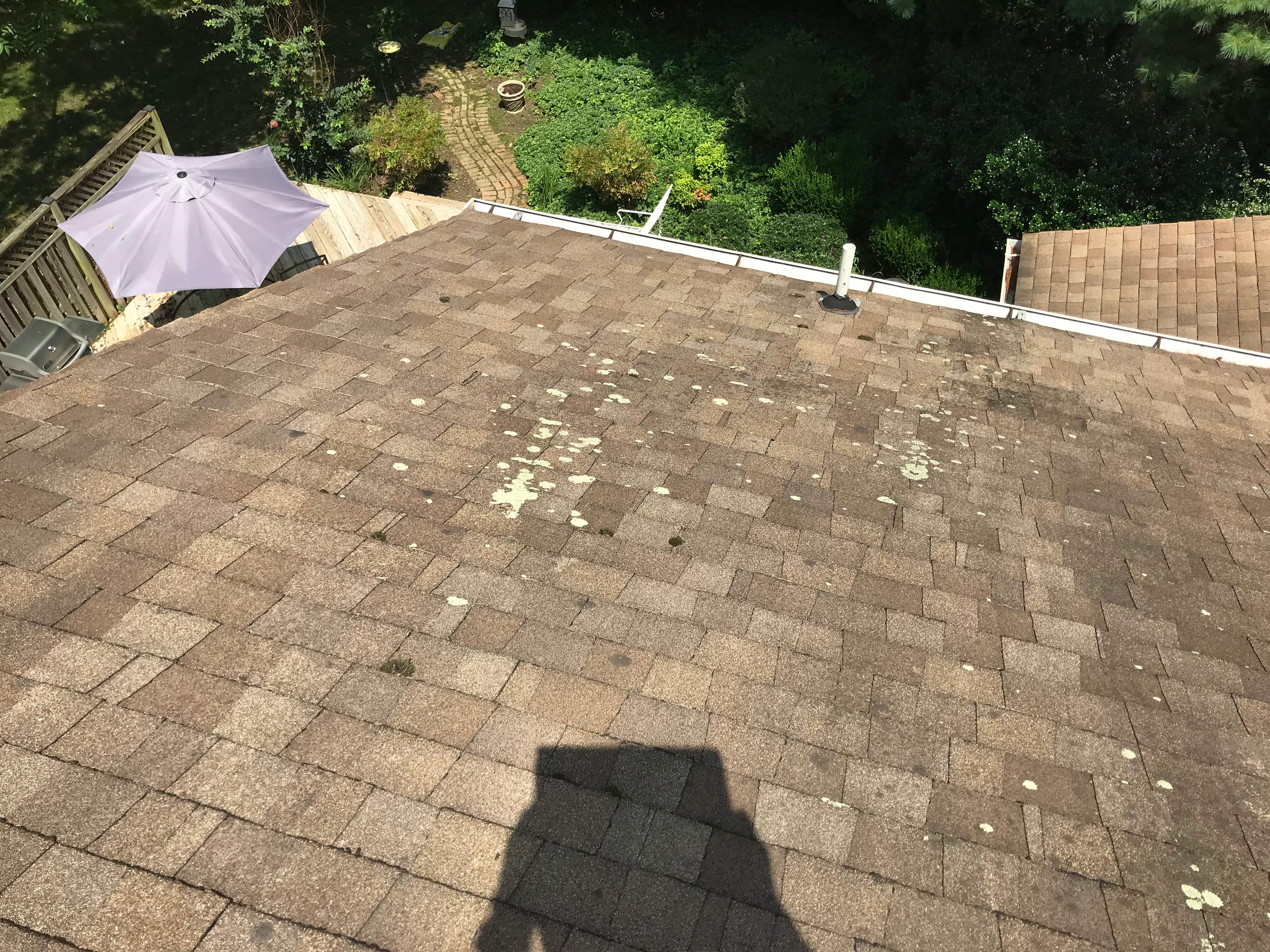 Residential Roofing Installation using Landmark Shingles Color Weatherwood by Alpha Design Services