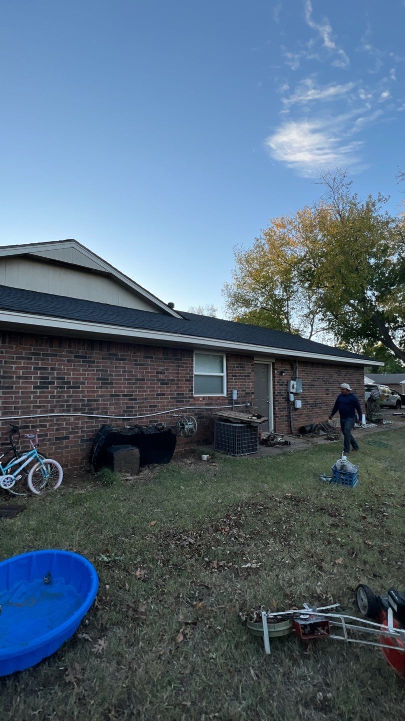 Residential Roofing Installation using GAF Natural Shadow  by A & H Roofing and Contracting