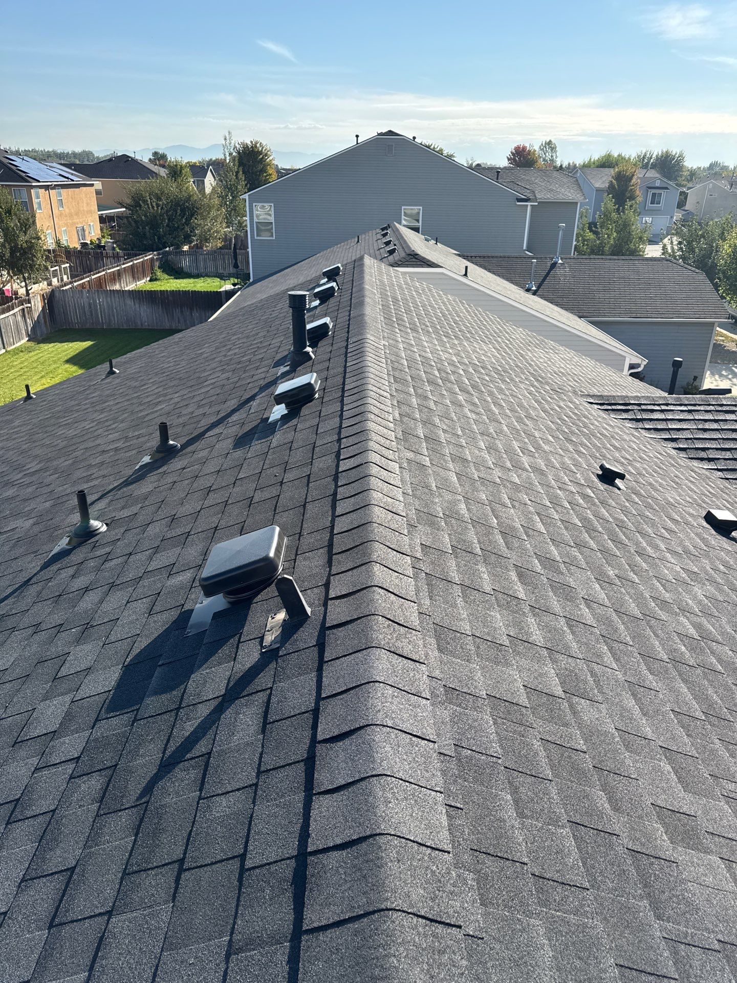 Middleton Residential Roof Replacement With Gray Architectural Asphalt Shingles