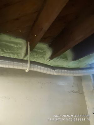 Attic and Rim joist insulation