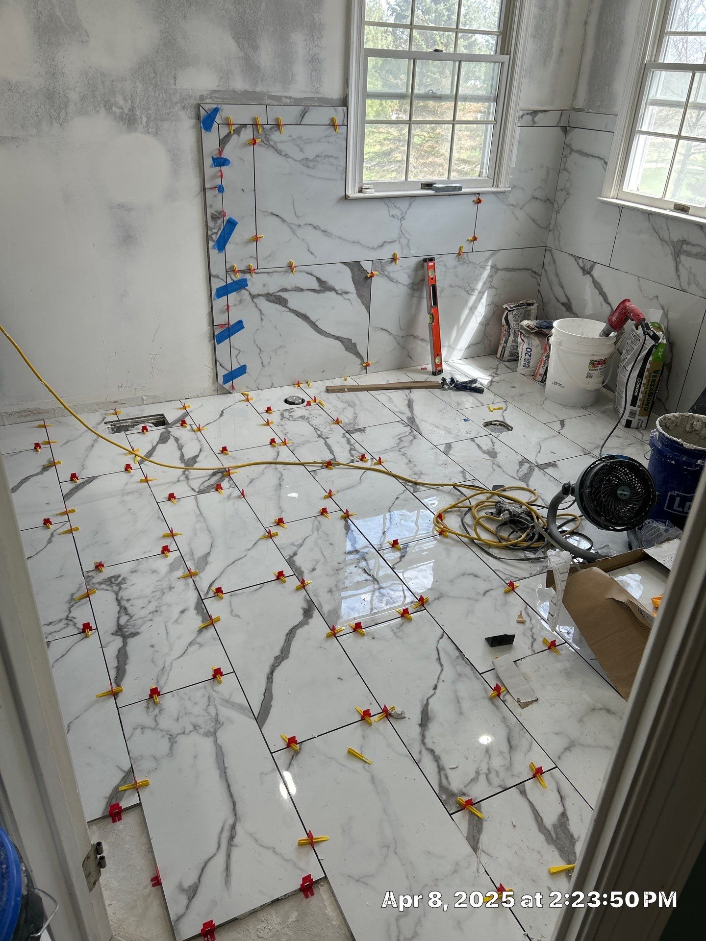Elegant Dual Bathroom Remodel in Blue Bell, PA by Plowman Kitchen & Bath
