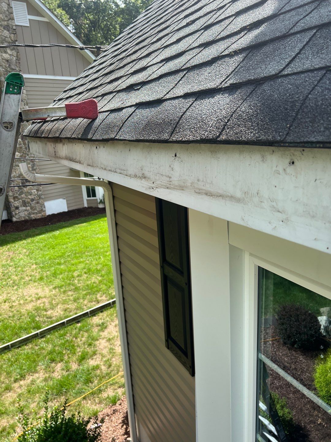 Comprehensive Residential Gutter Cleaning and System Flush in Wayne by NJ Home Maintenance Services