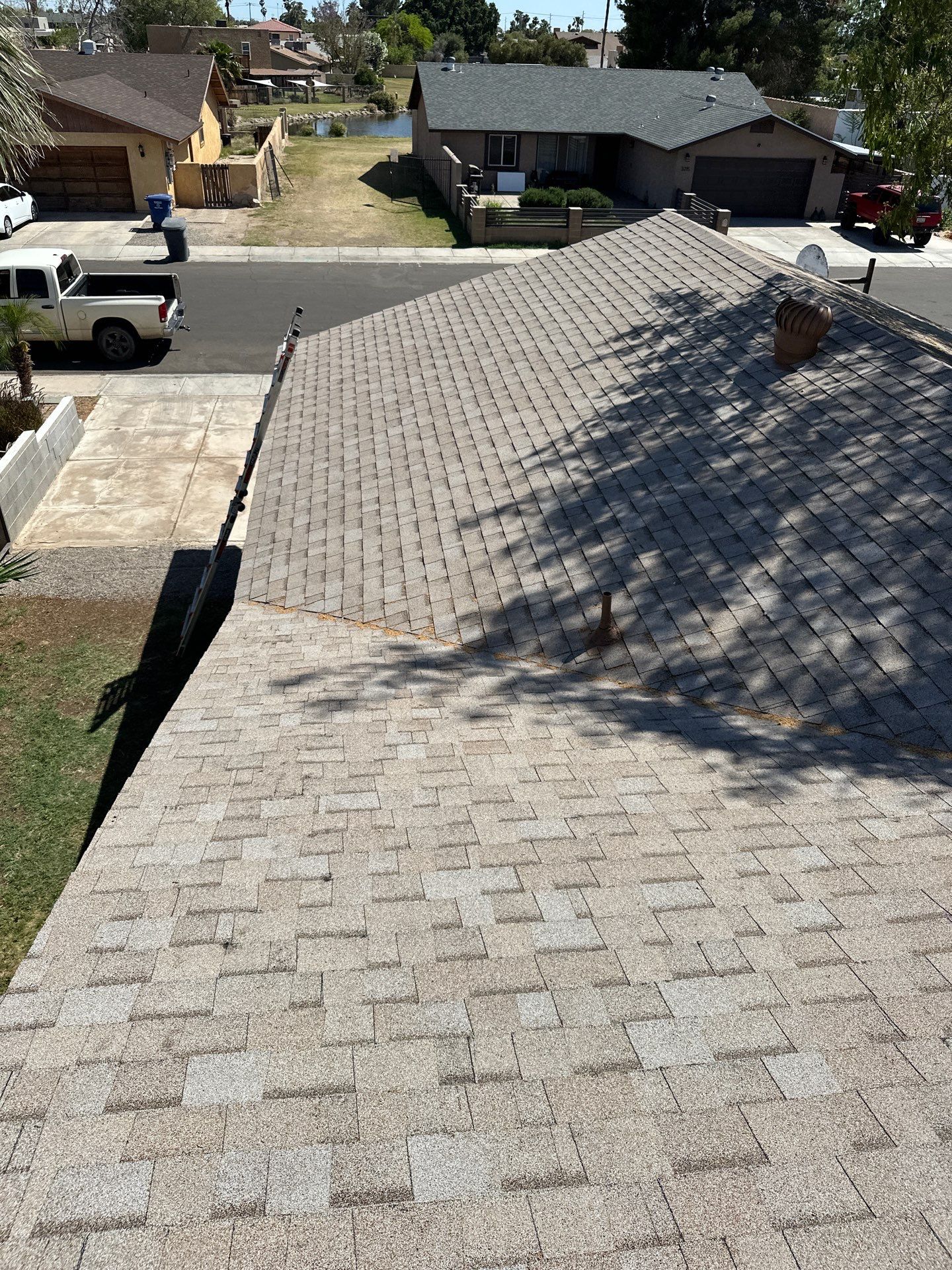 Sand Dune Shingles by Reimagine Roofing