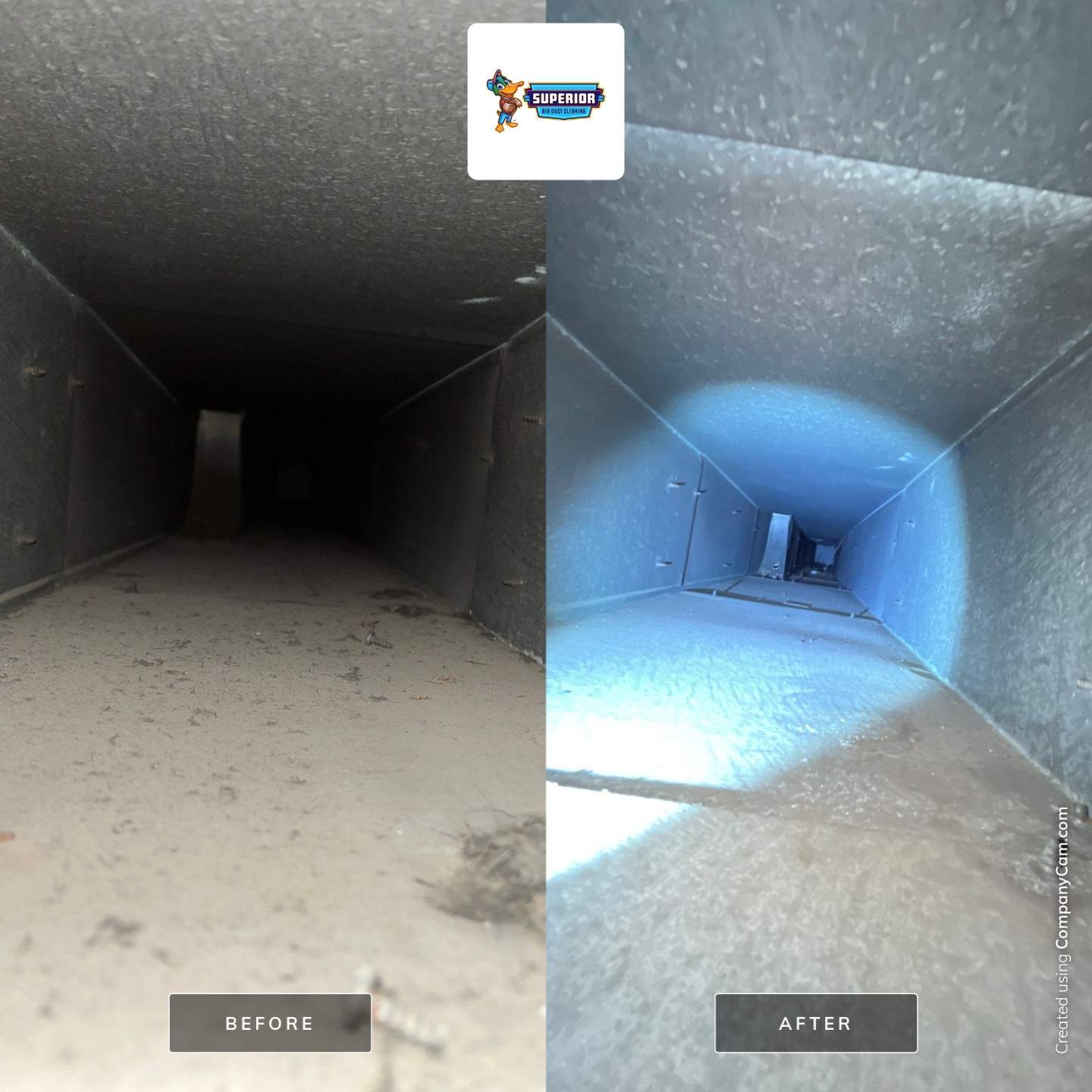 Air Duct Cleaning With a Vacuum Truck in New Brighton, PA by Superior Air Duct Cleaning