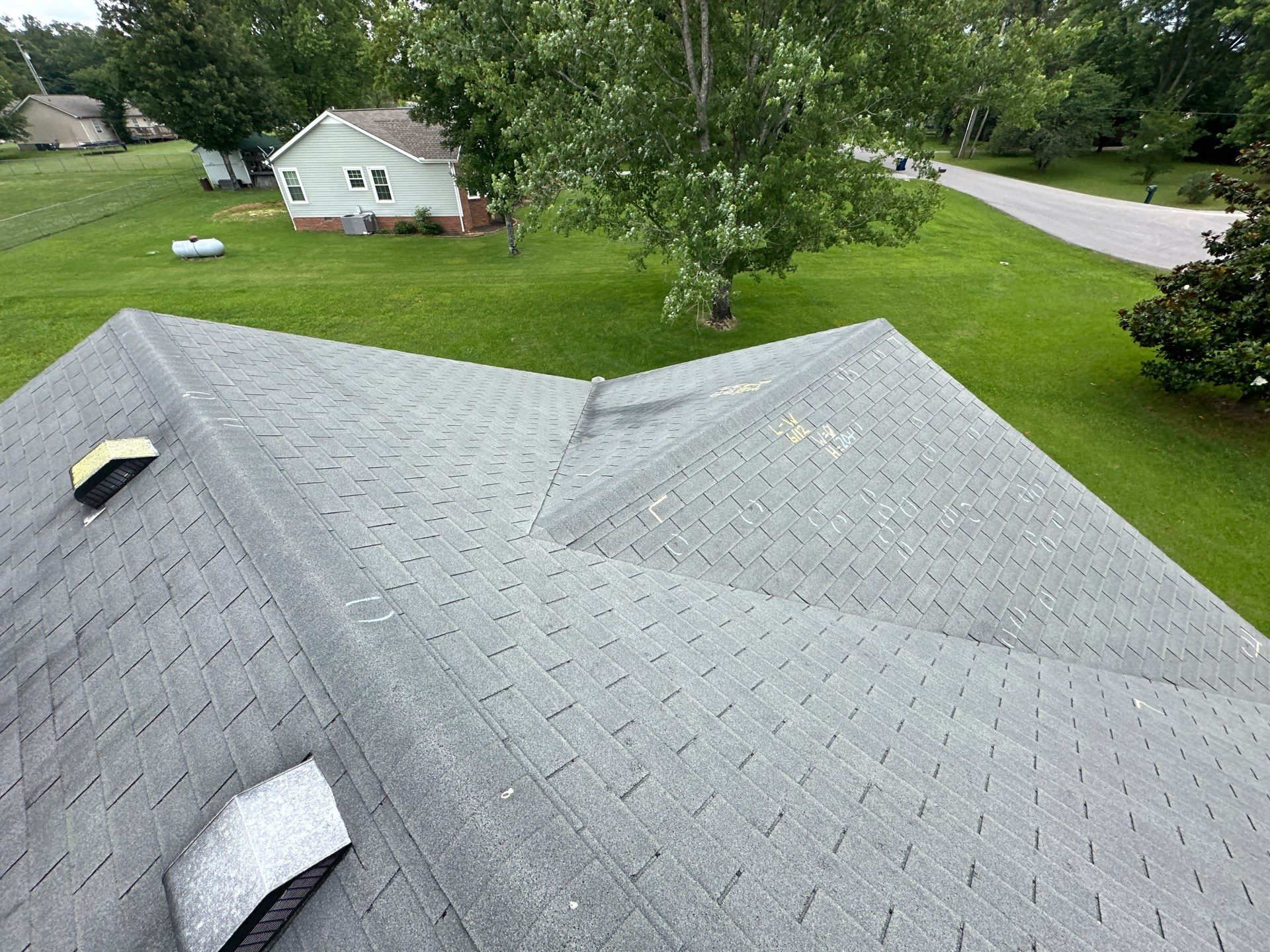 Solid Hail Damage - 3 Tab by Paragon Roofing