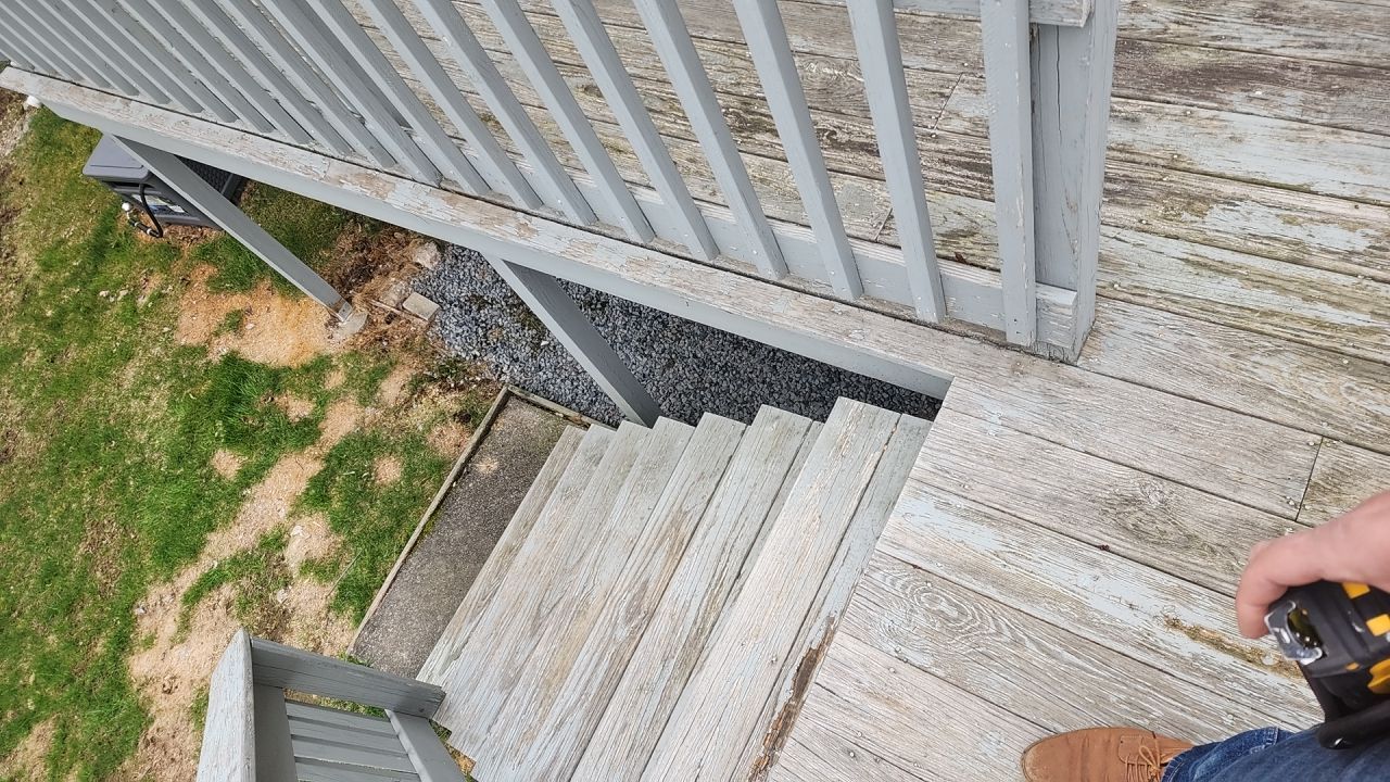 Deck refacing project in Framingham, MA by UBrothers Construction