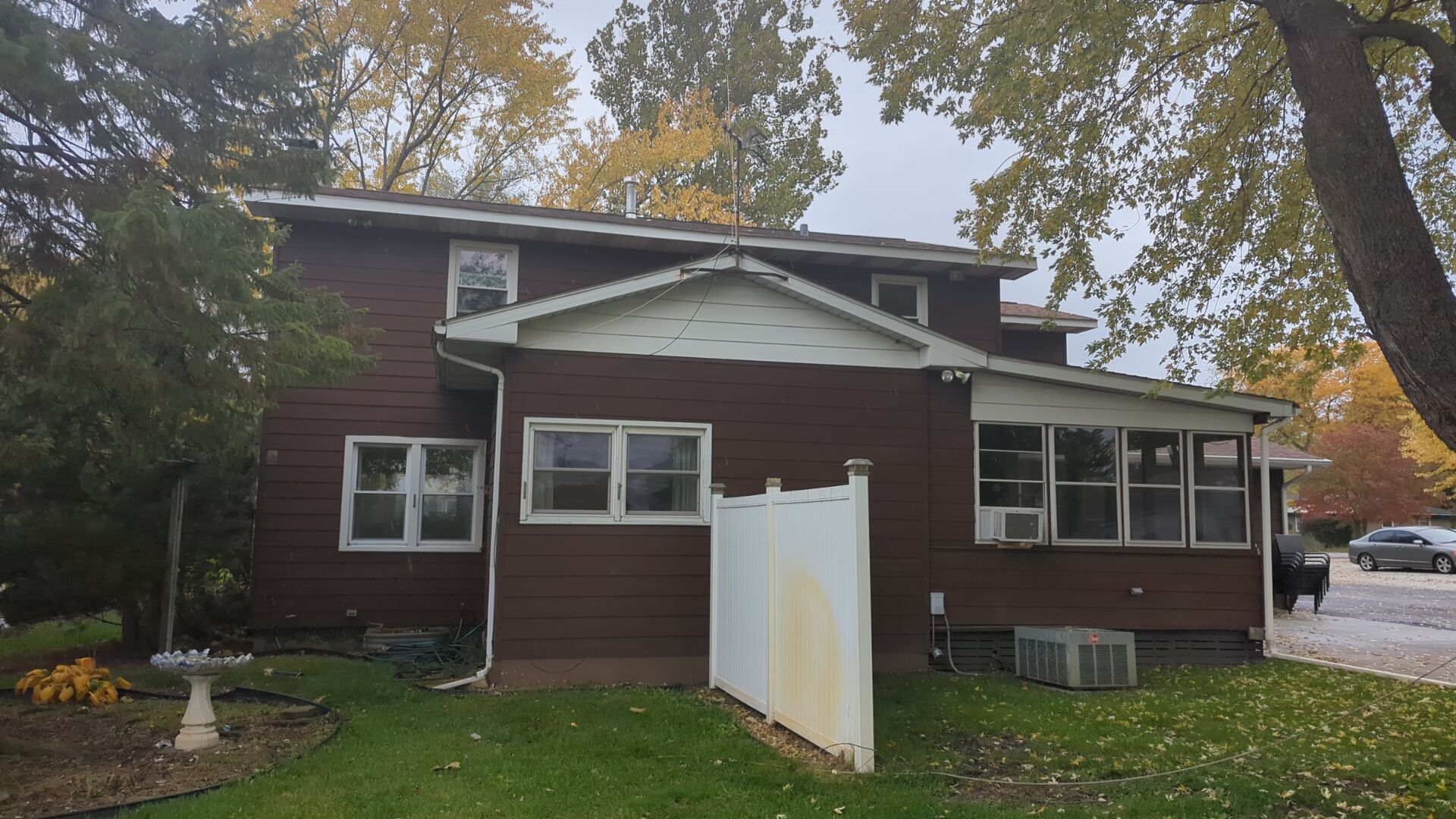 Vinyl siding replacement using CertainTeed Monogram double 5" vinyl siding  by AJ Exteriors & Roofing Inc.