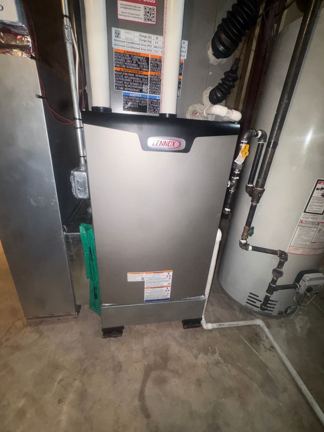 Lennox Elite EL297V Furnace & EL18KSLV Heat Pump Installation – Aurora, IL | GSHA Services, LTD by GSHA Services LTD