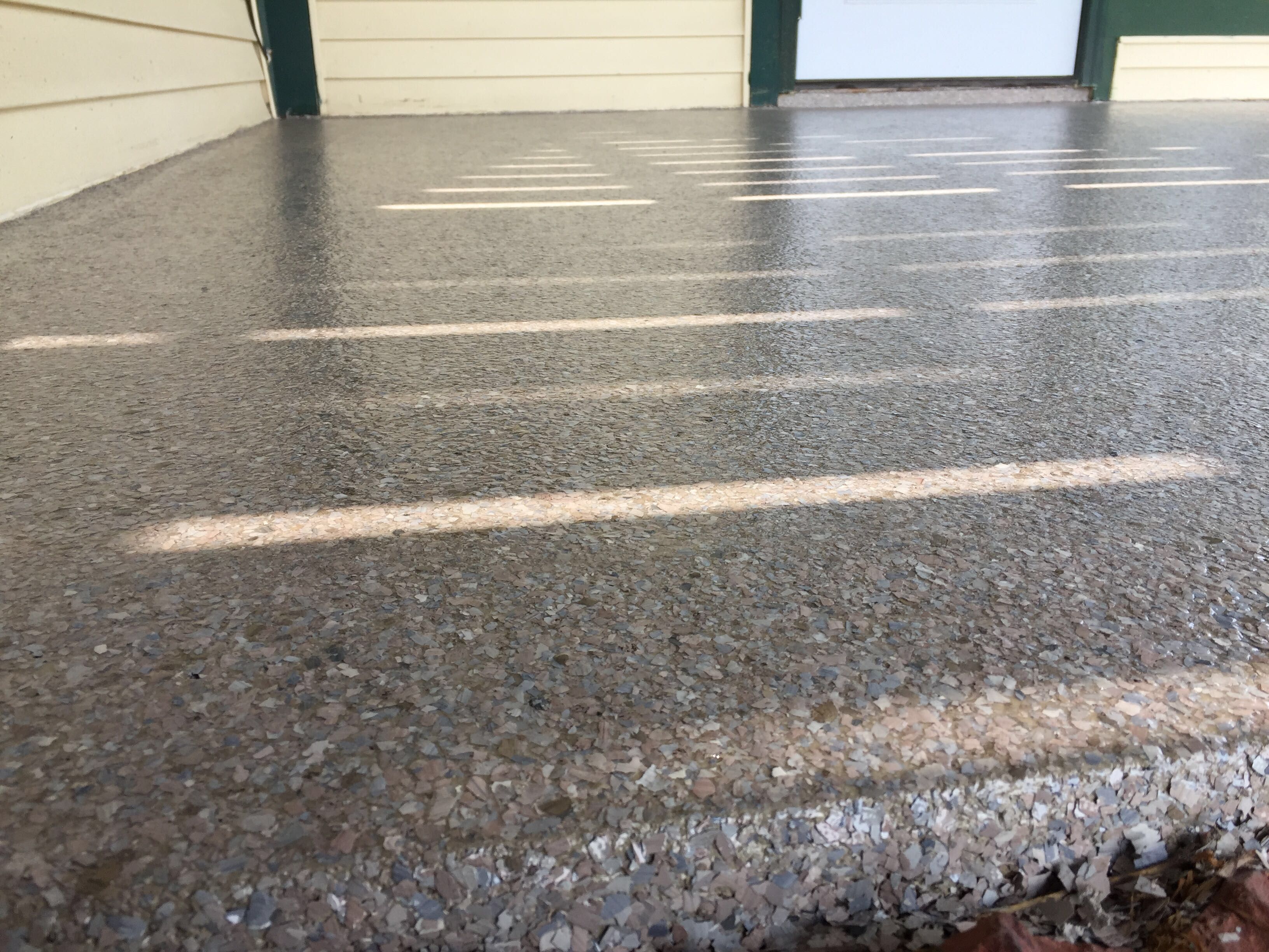 Patio Installation using Fieldstone by Your1DayFloor.com