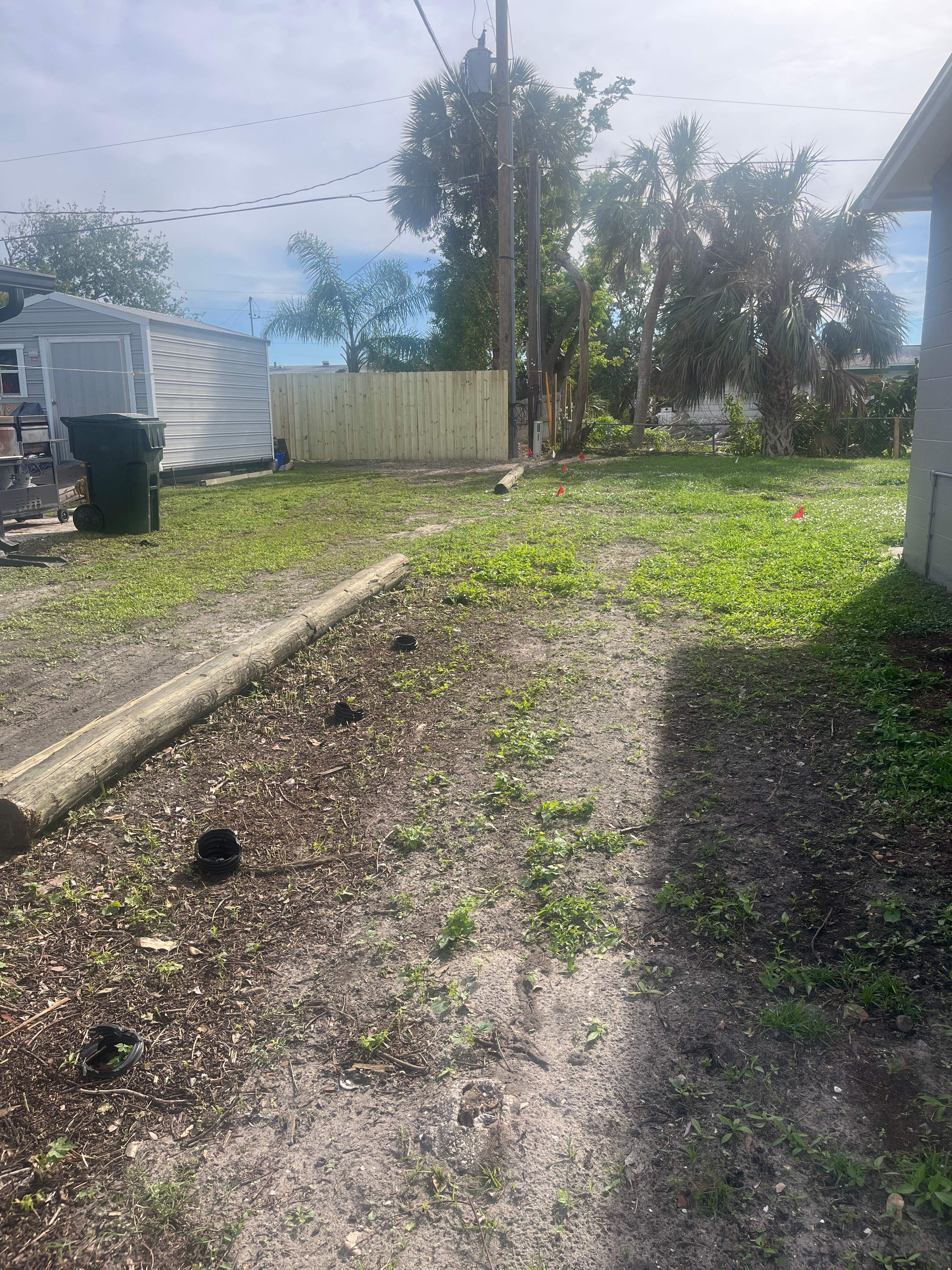 White Vinyl Privacy Fence Installation In North Port, FL by Asap fence and gates, LLC