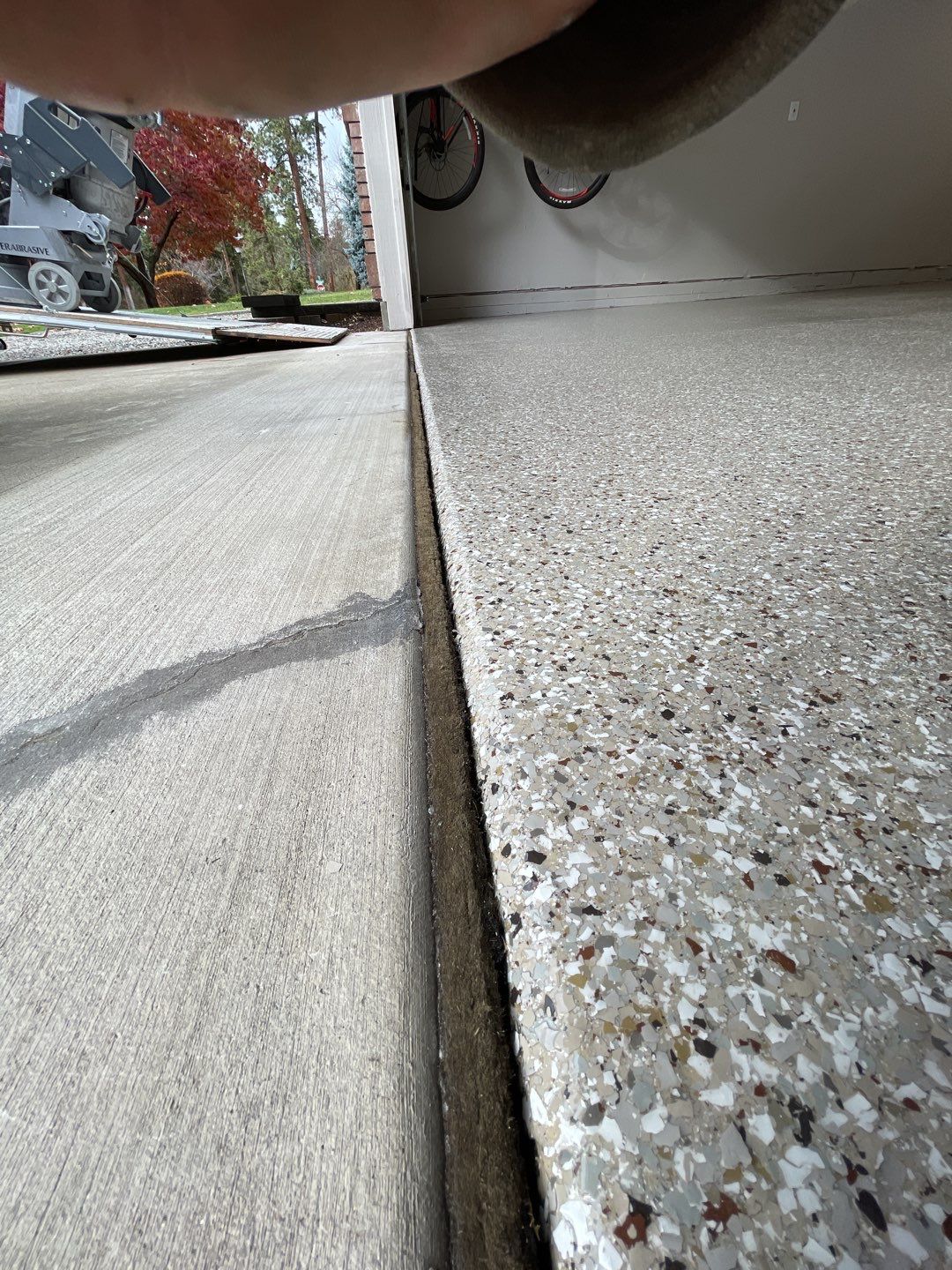 Garage Transformation Using Pebble Beach and Penntek Evolution System by Croc Coatings, LLC