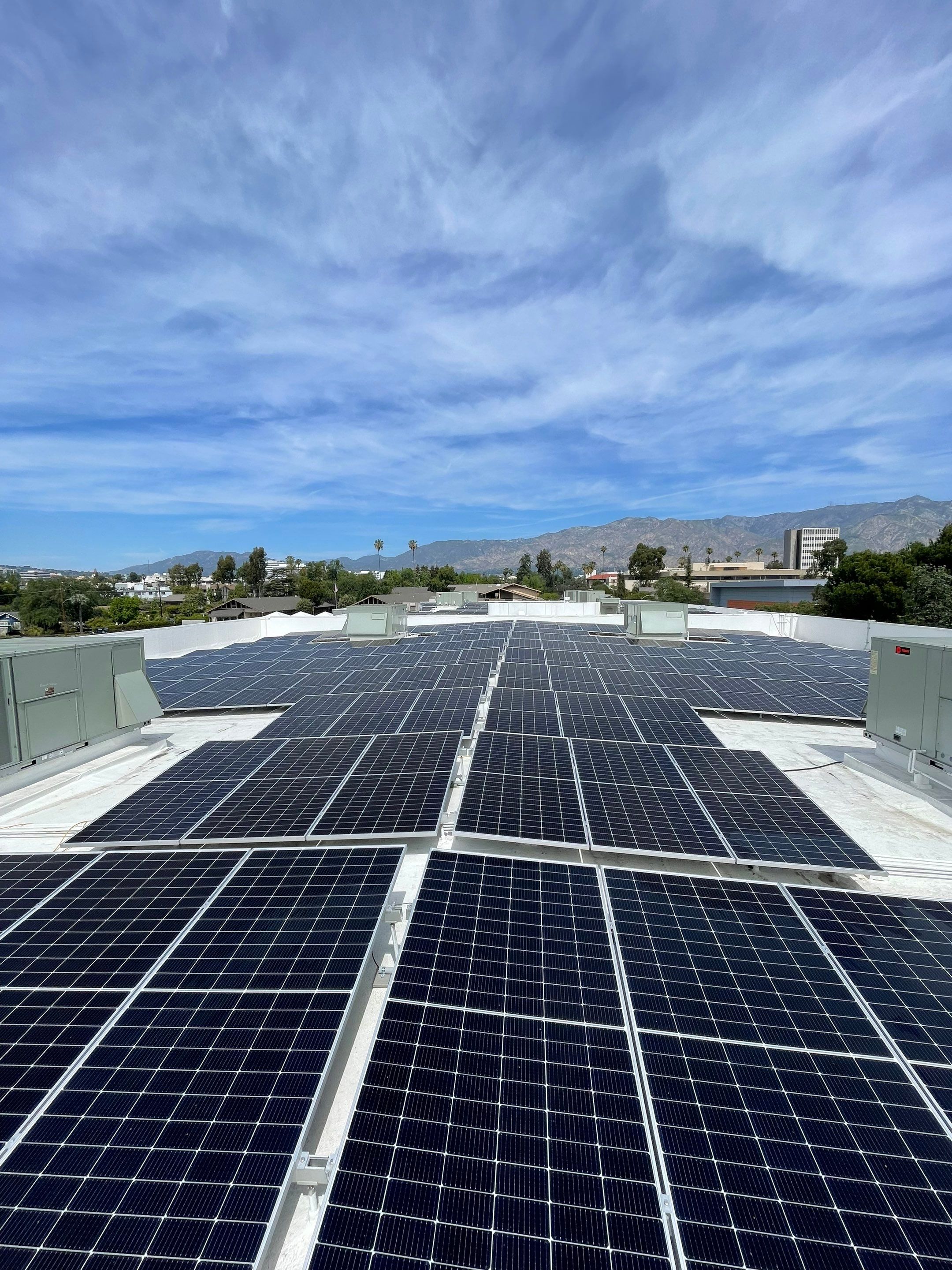 Commercial Solar Panel Cleaning by Palm Coast Solar Cleaning