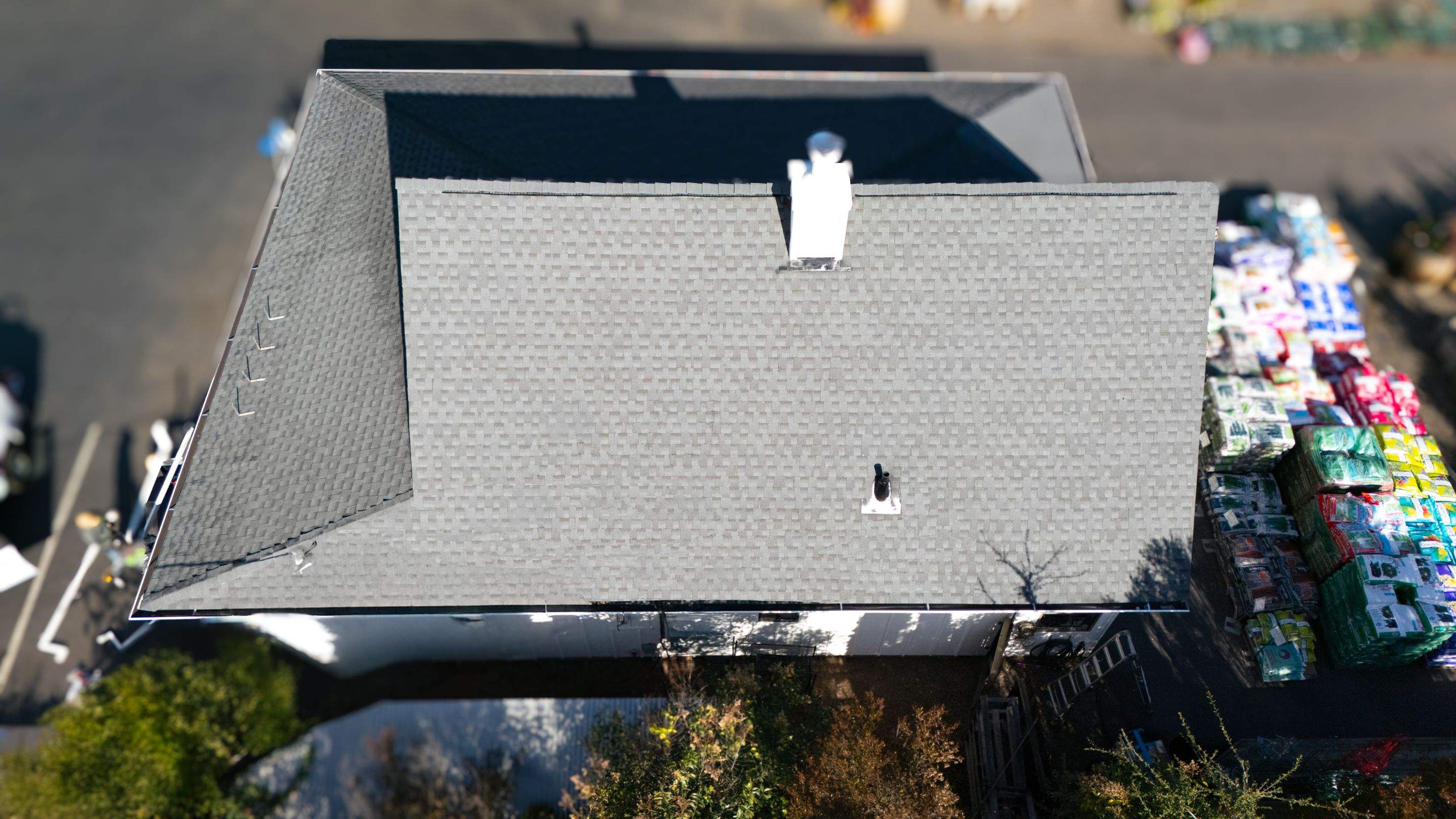 Commercial Roofing Installation using GAF Timberline HDZ RS by Sustainable Living Builders, Inc.