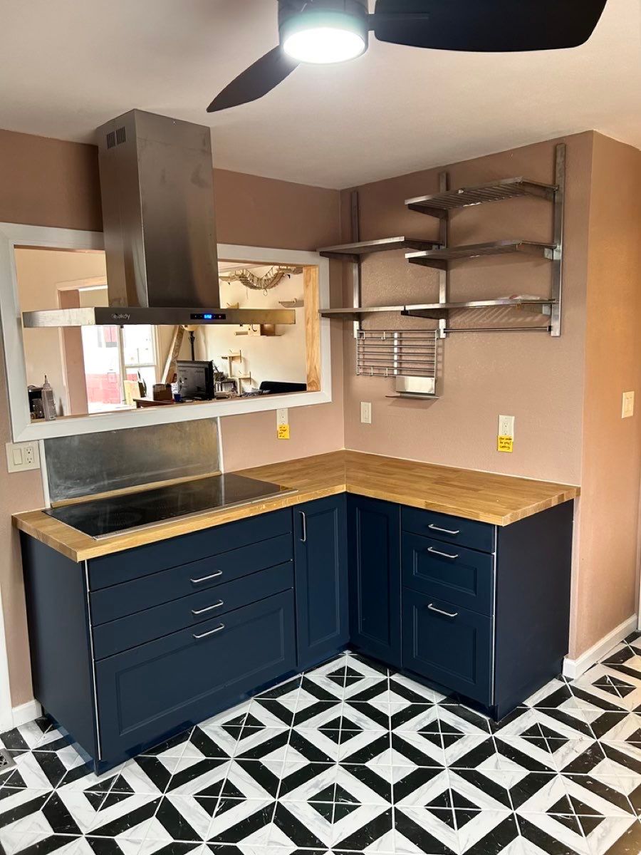 Fun Kitchen Remodel by Rio Grande Building & Storage