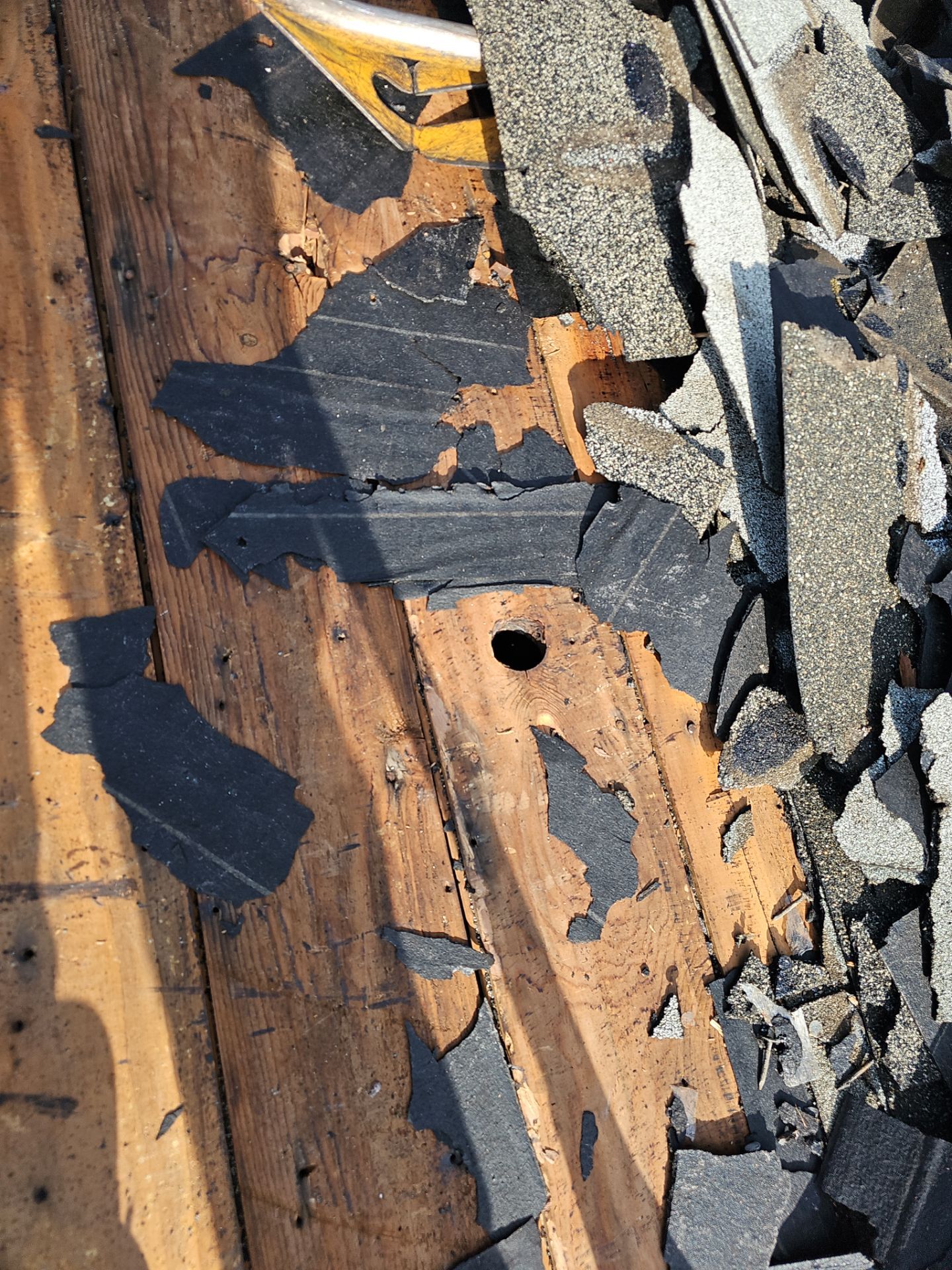 Residential Roofing Installation using Owens Corning Duration Colonial Slate by A Plus Exterior