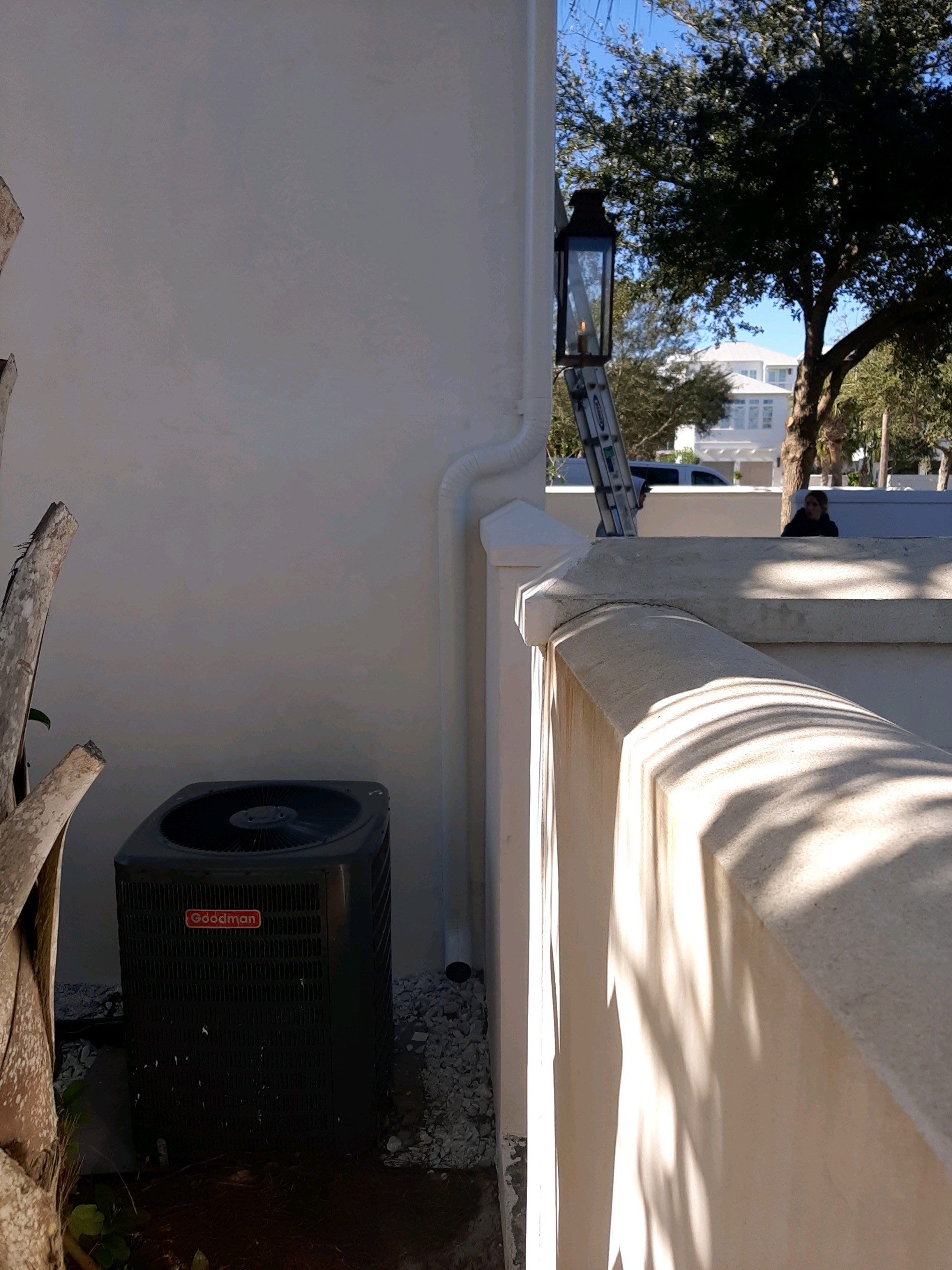 Gutter Installation Using White 6 Inch Seamless Gutters by Gutter Professors