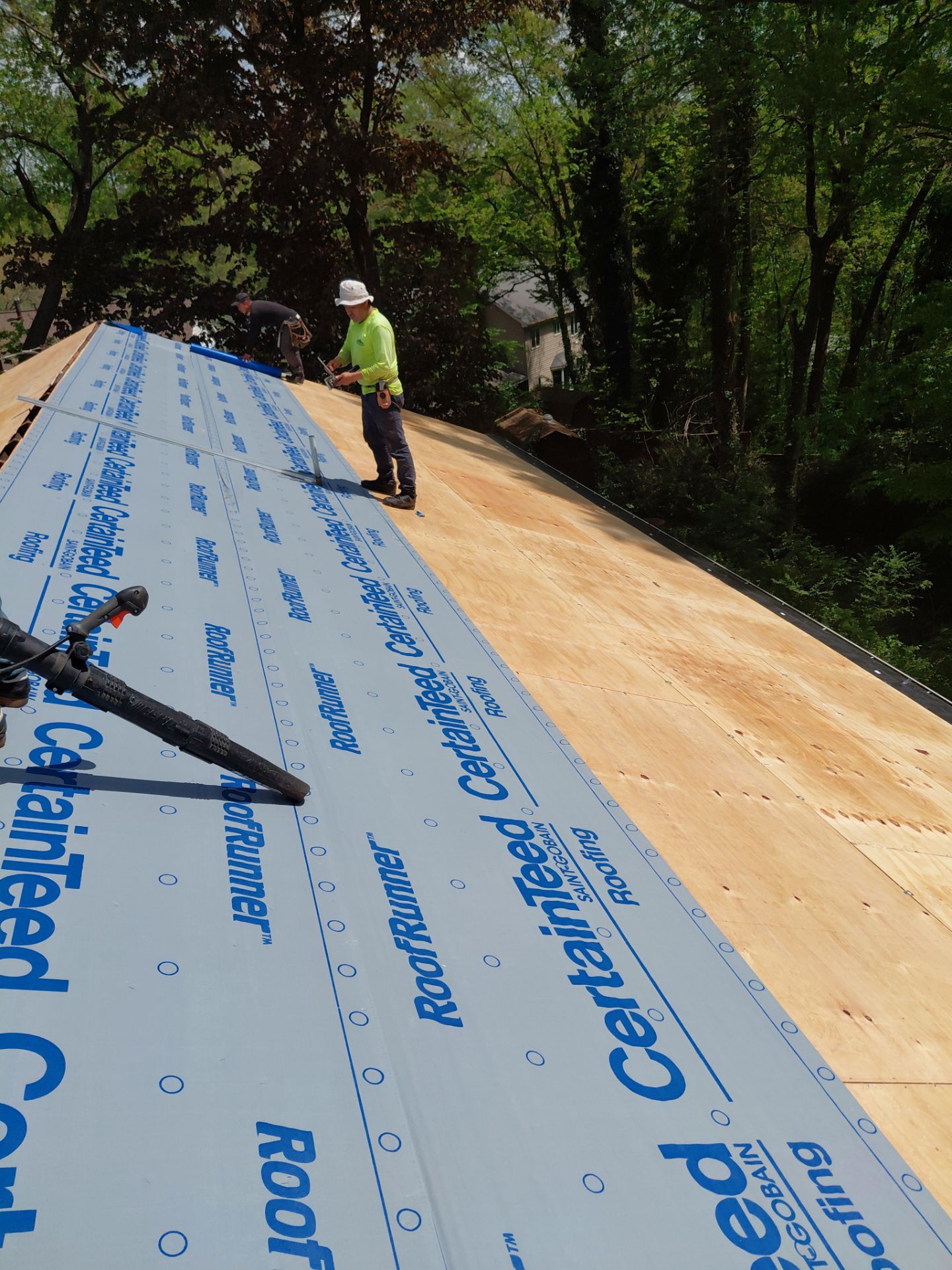 Annandale: Residential Roof Replacement with CertainTeed Landmark in Moire Black by RM Banning, Inc.