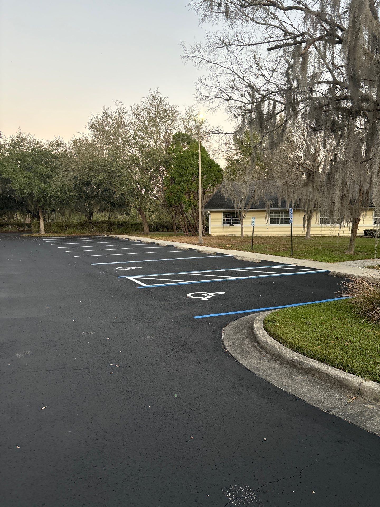 Sealcoating & Line Striping at Compass Rose Senior Living Facility  by Everline Coatings & Services - Southwest FL