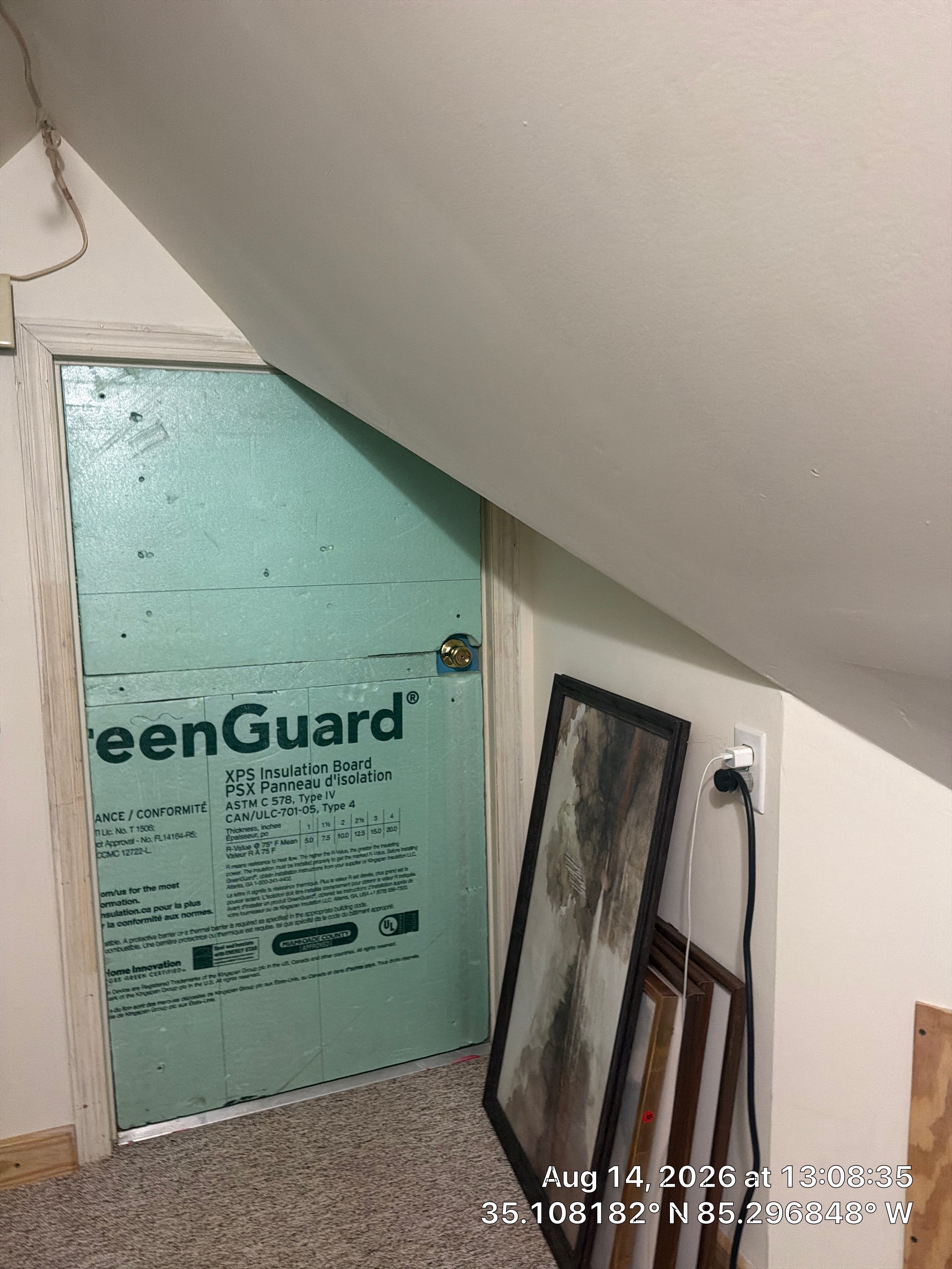 Attic Insulation and Window AC Unit Installation in Chattanooga by CompanyCam Sales Demo