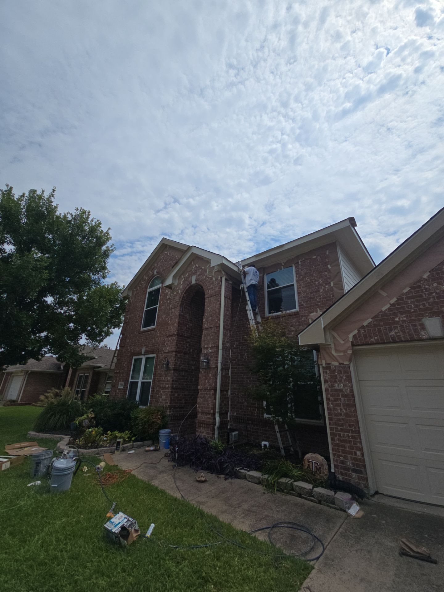 Dog Door Replacement by First Out Roofing 