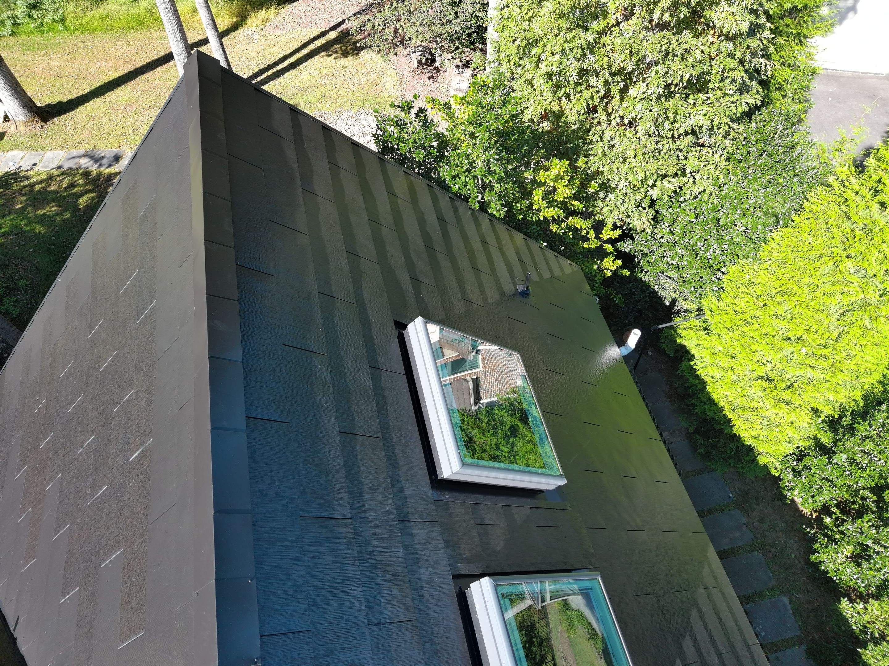 Extravagant Tesla Solar Roof in Maryland by American Home Contractors