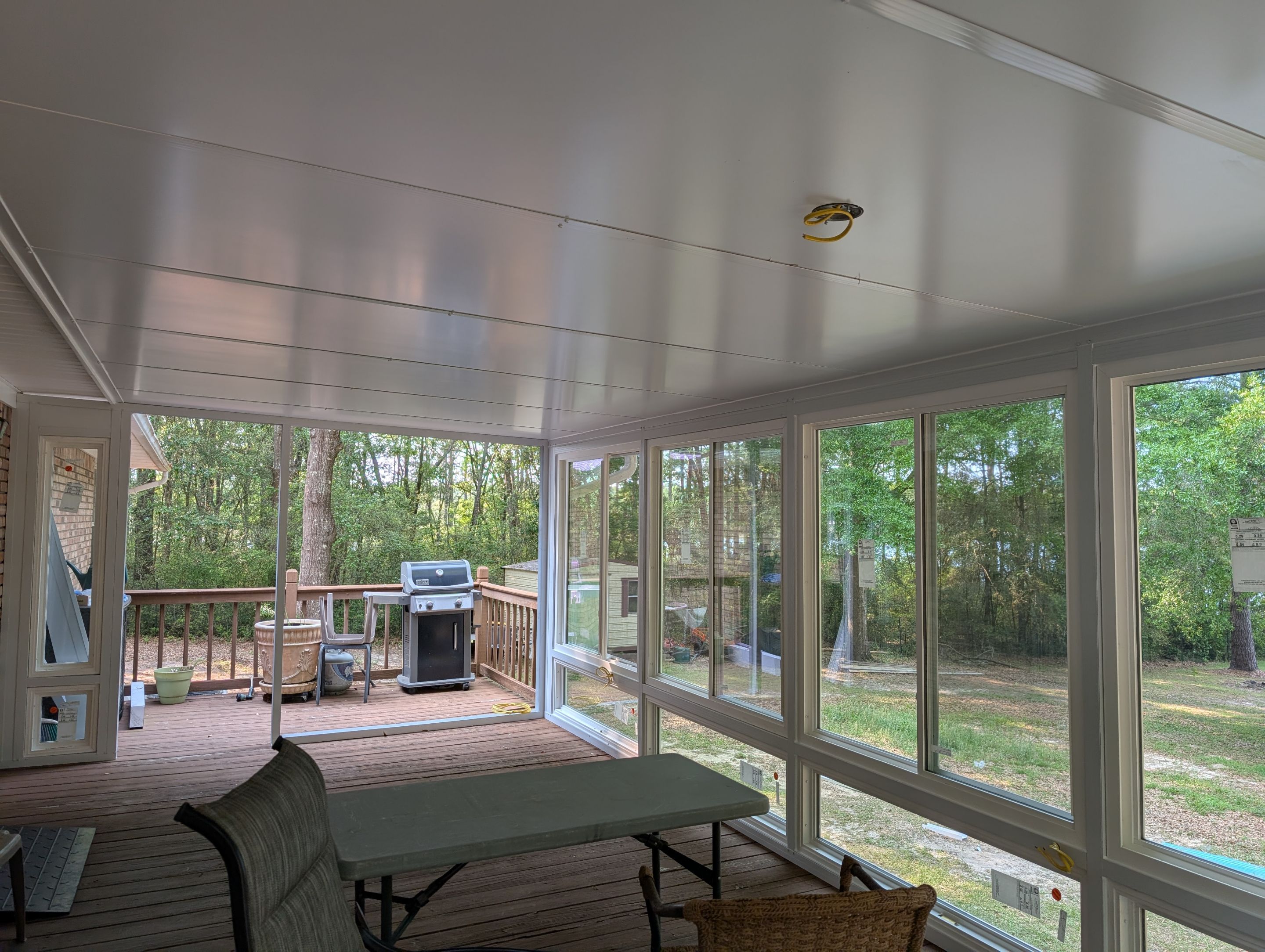 Glass Room using Colorbeam Framing System by Titan Sunrooms