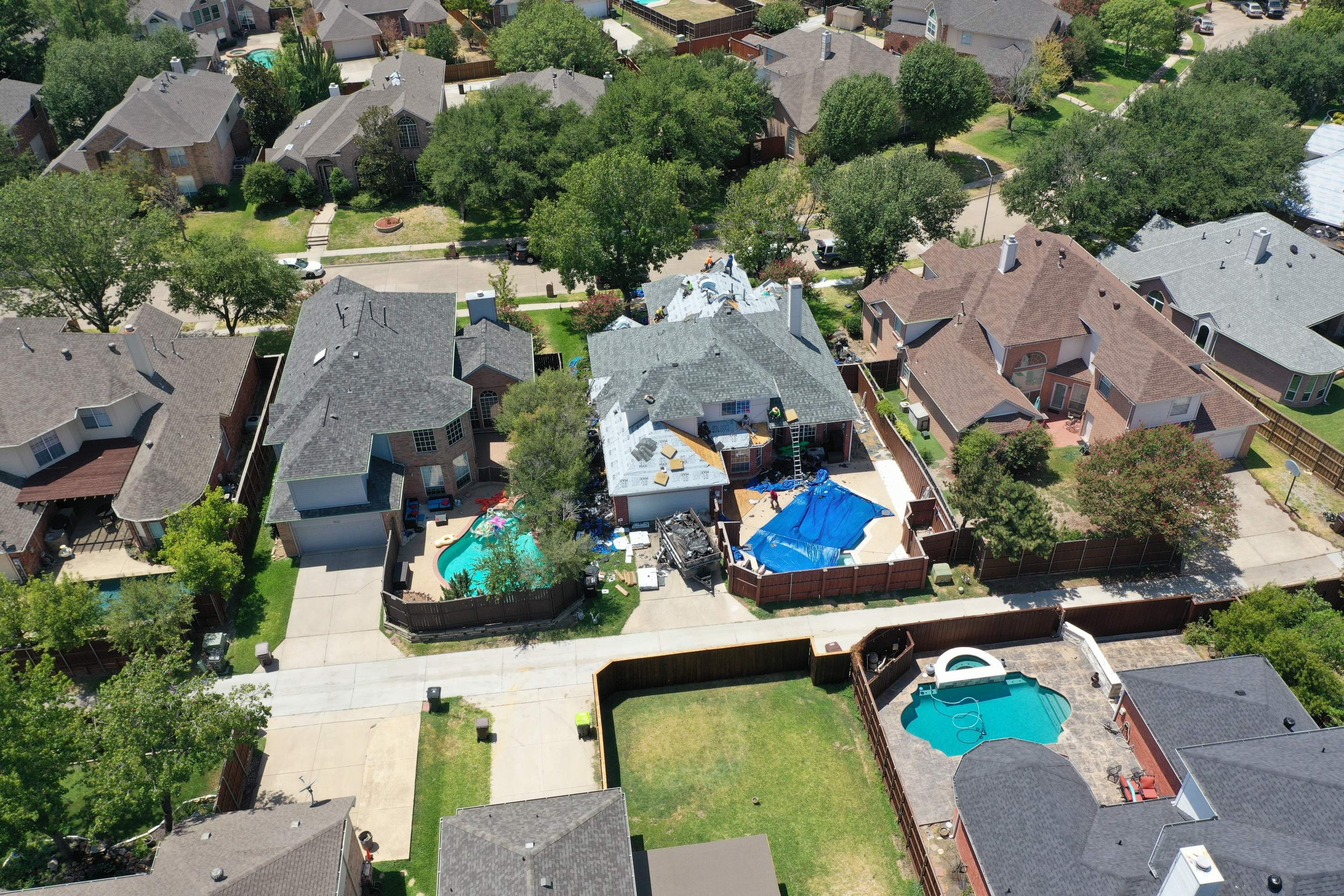 Residential Roofing Installation using IKO Dysnasty Class3 Summit Gray by Eminent Roofing & Auto Hail Repair
