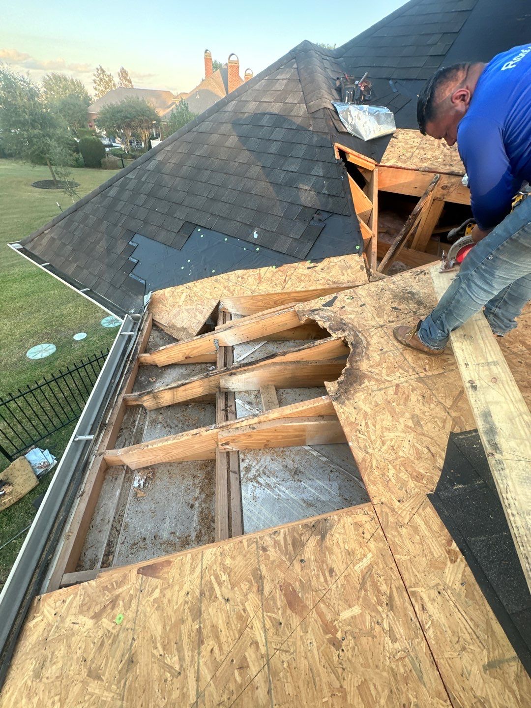 Residential Roofing Repair using Owen's Corning Duration (Lifetime) Shingles by Roof Repair Company