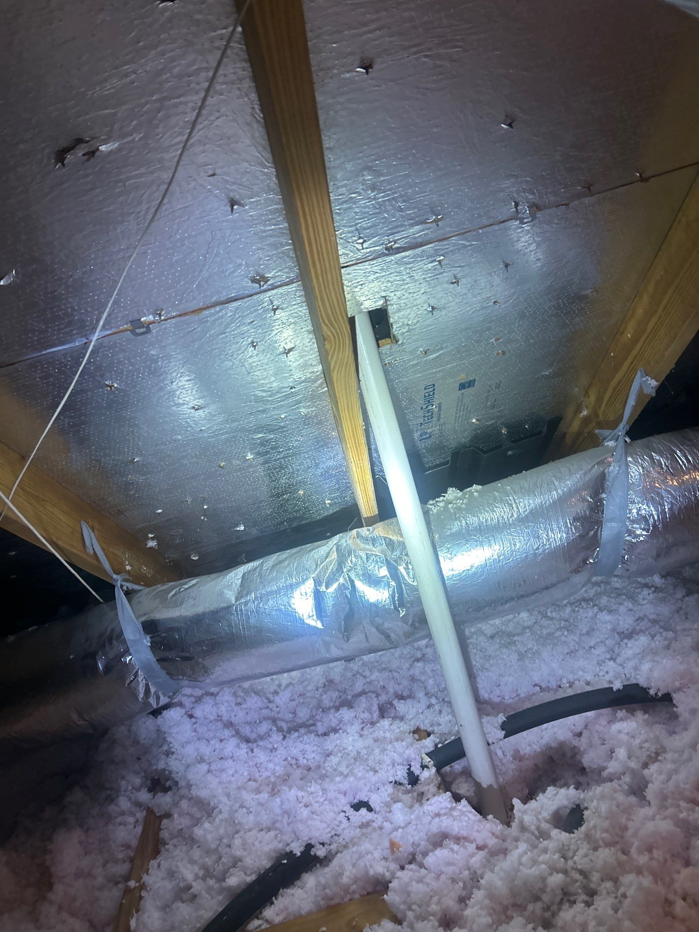 Hail Damage using Owen's Corning Duration (Lifetime) Shingles by Roof Repair Company
