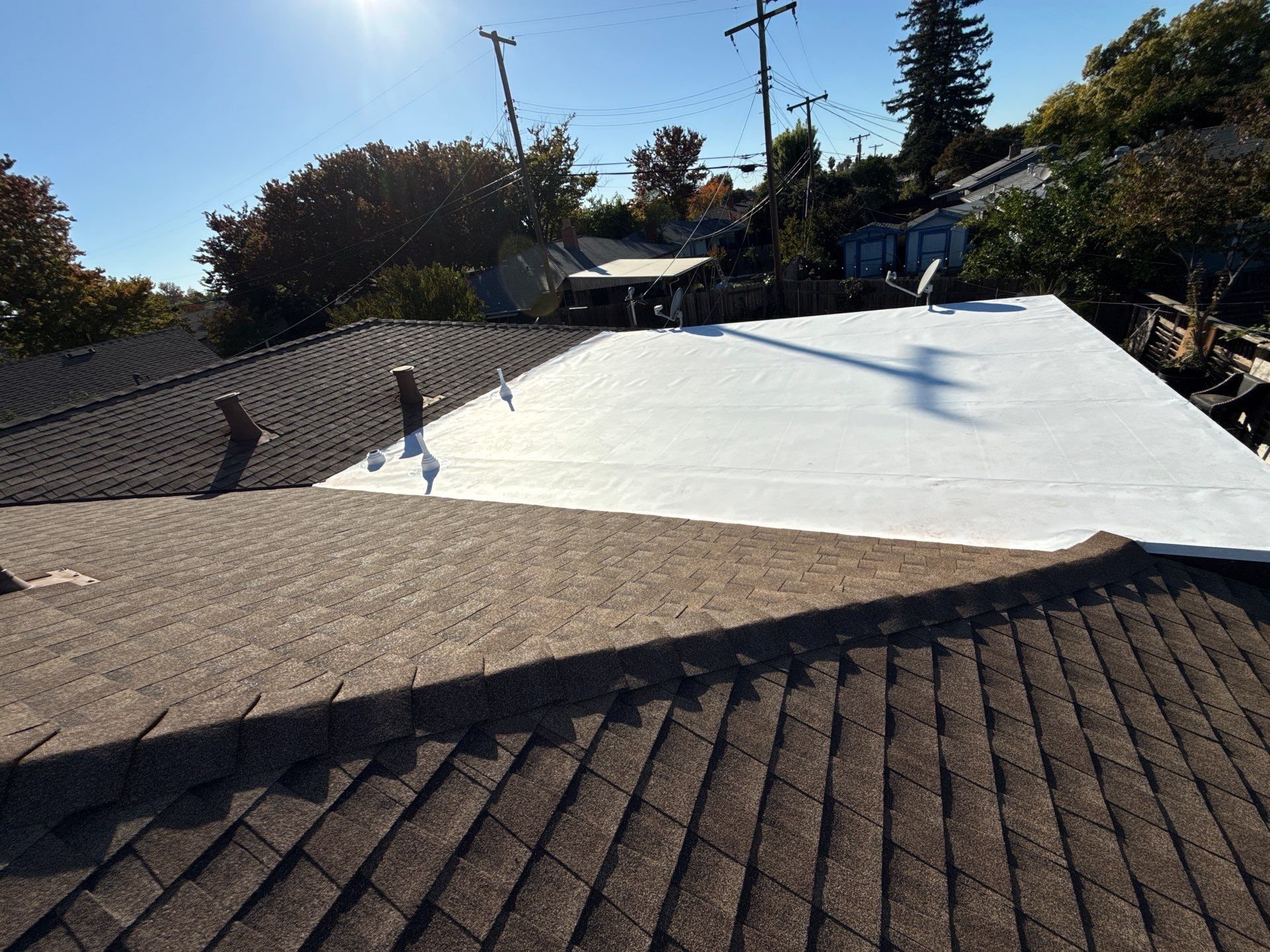 Residential Reroof using GAF by Nextop Roofing