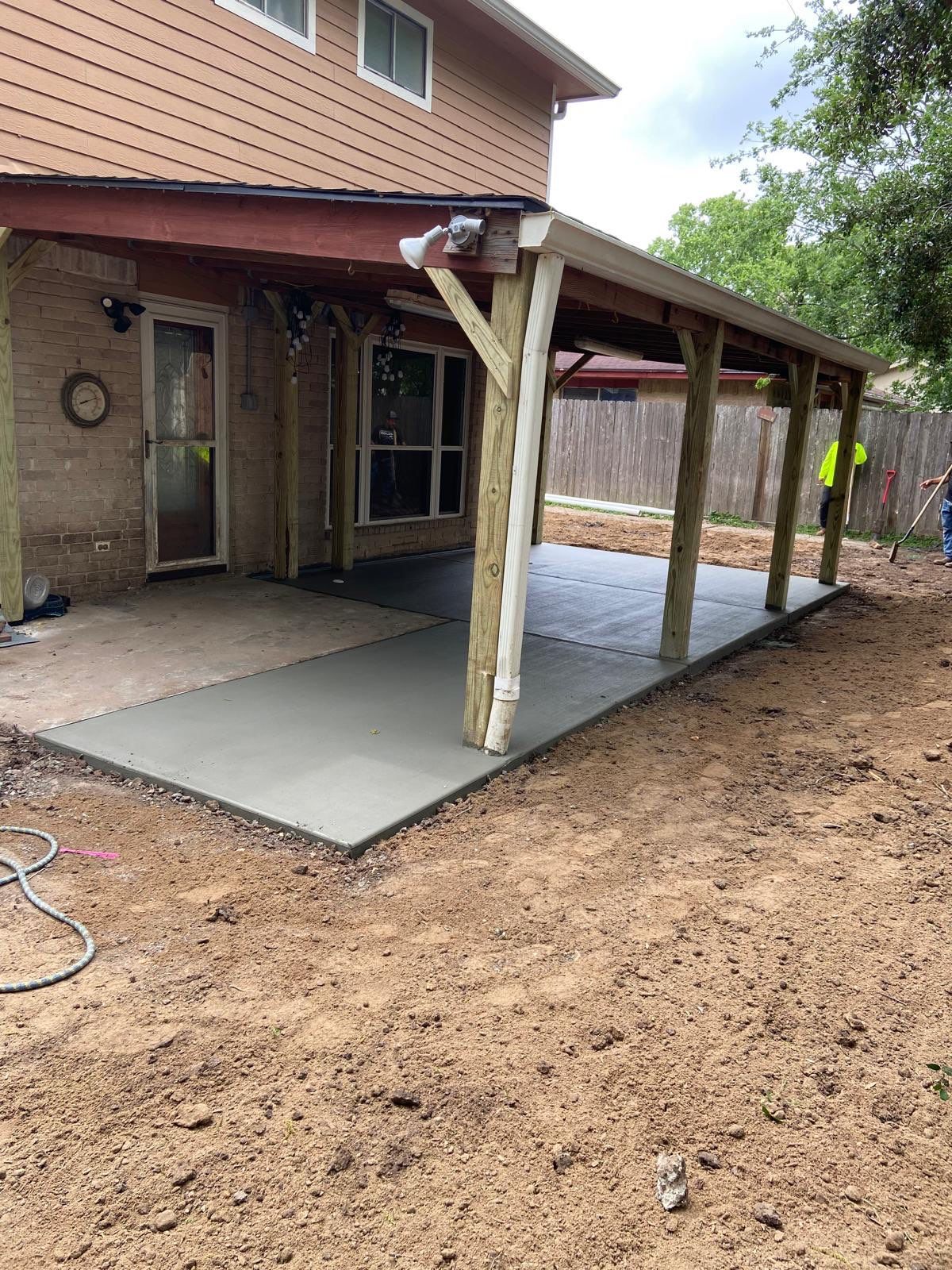 Bye-Bye Flooding! Mr. Dontaye's Back Patio & Drainage Overhaul 💧🏠 by Texas Urban Elements