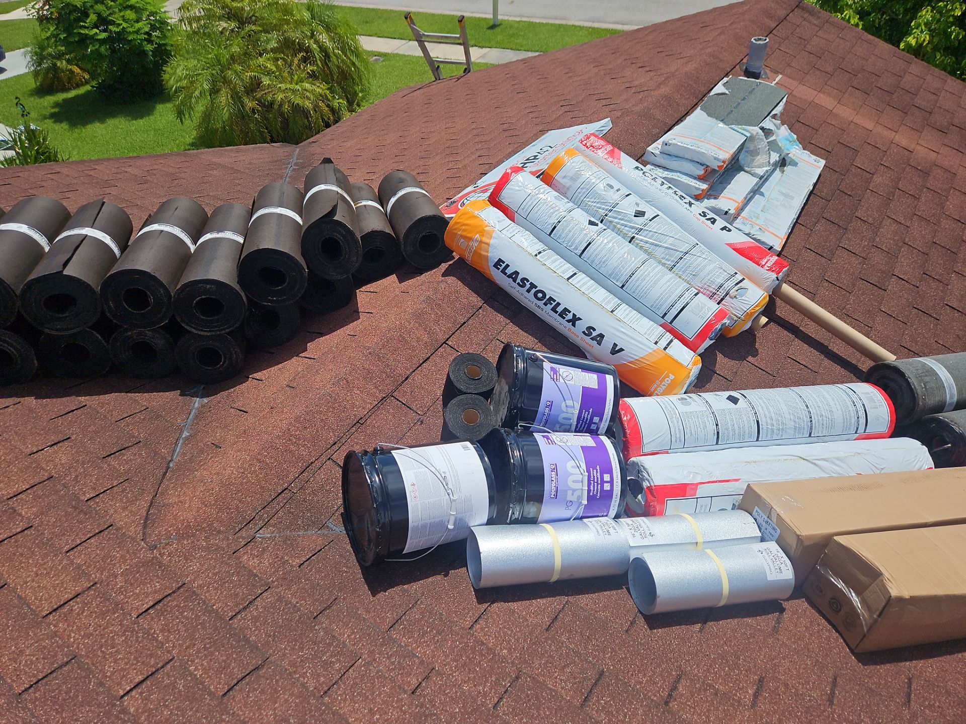 Residential Roofing Installation using Atlas by BLUES BROTHERS CONSTRUCTION CORP
