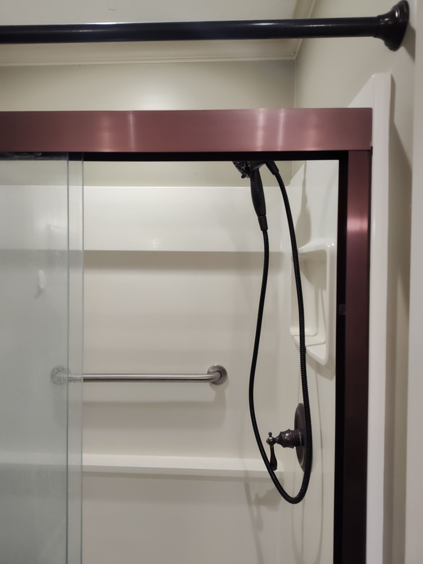 Bathroom Remodel using Onyx by Cornerstone Home Builders, LLC
