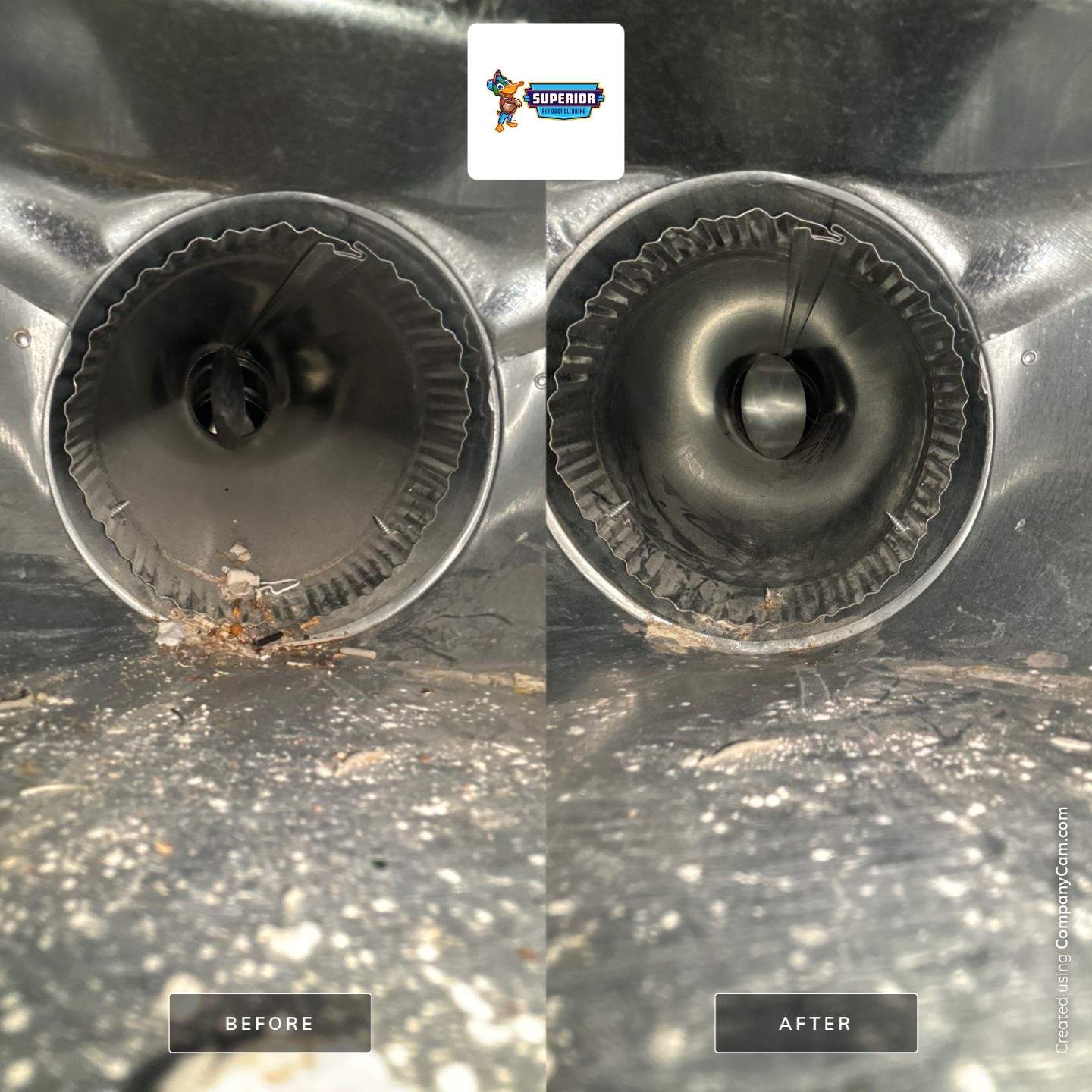 Air Duct Cleaning With a Vacuum Truck in Canfield, OH by Superior Air Duct Cleaning