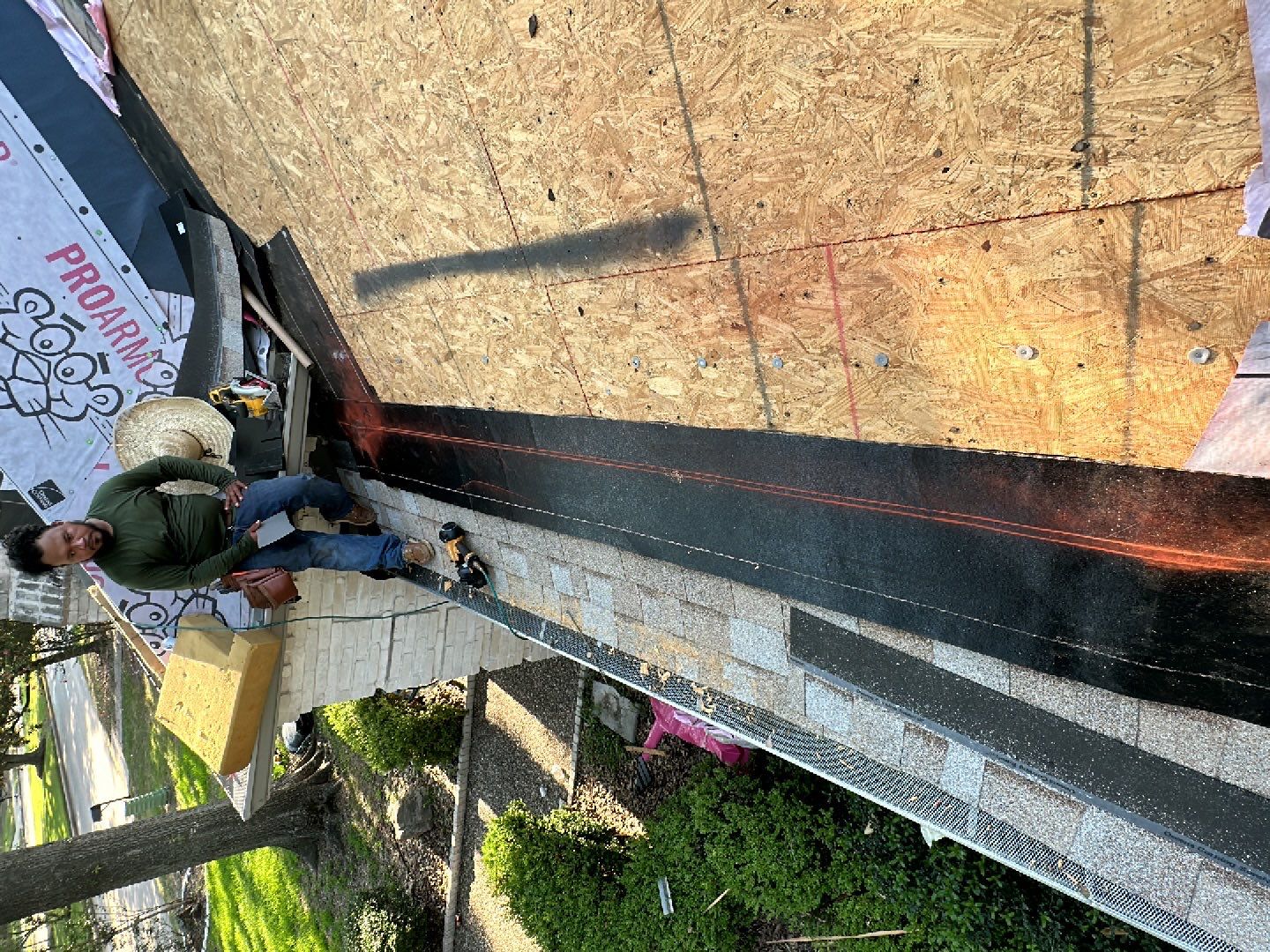 Residential Roofing Installation using Owen's Corning Duration (Lifetime) Shingles by Roof Repair Company