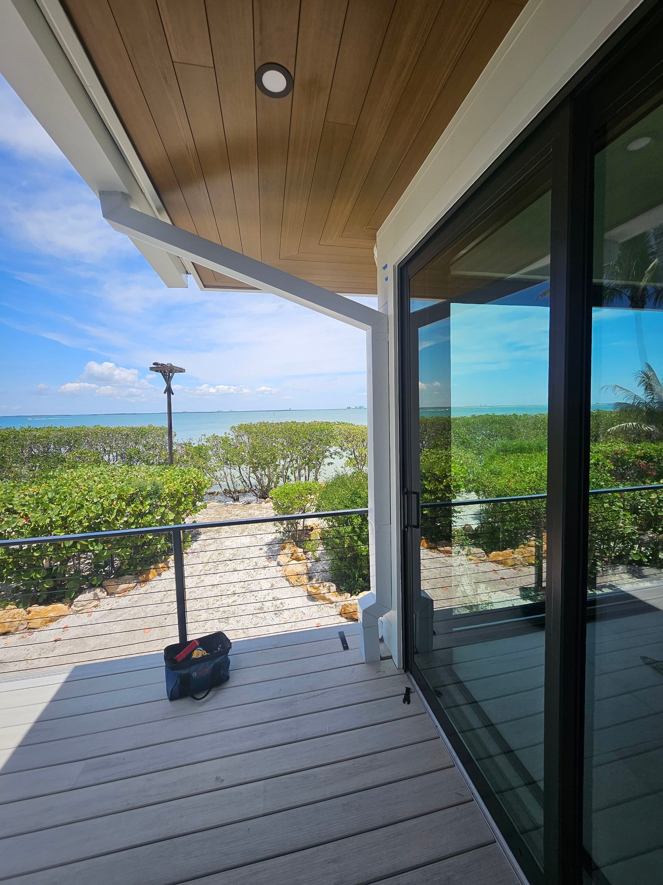 7-Inch Smooth Box Seamless Gutters using Seamless Gutters and Metal Fascia in Sanibel FL by Gutter Professors