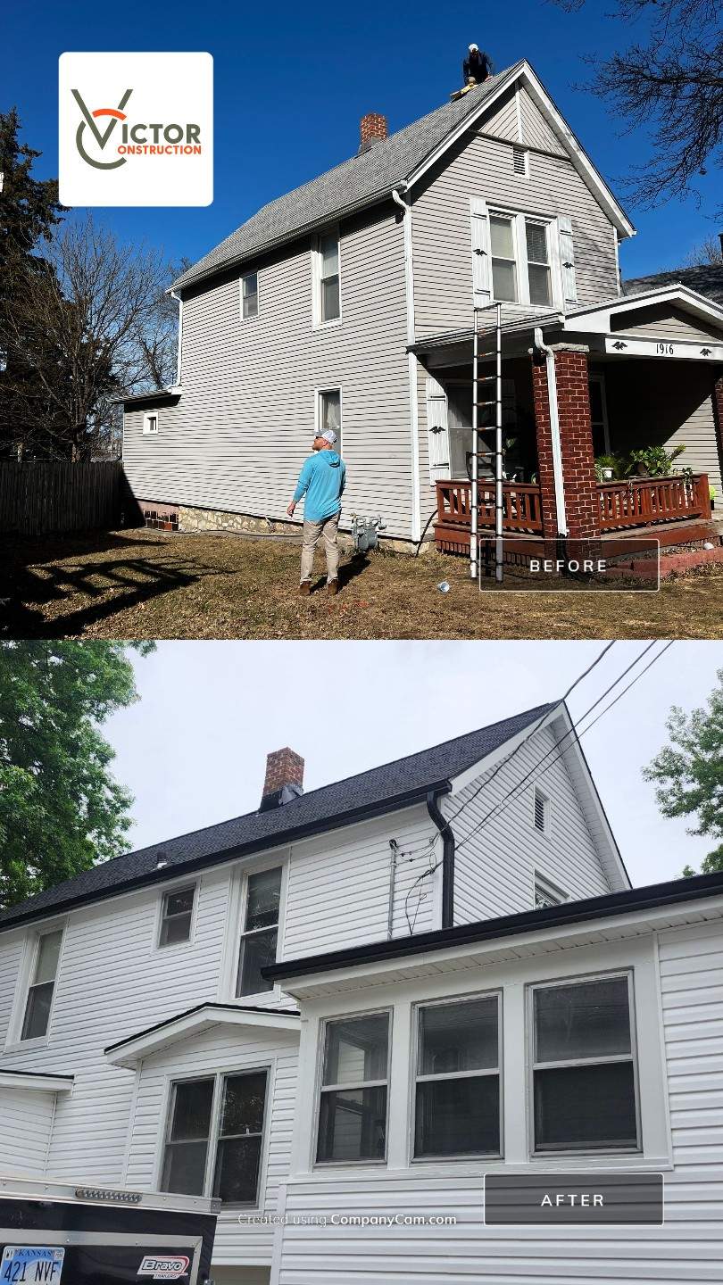 KCK Roof by Victor Construction