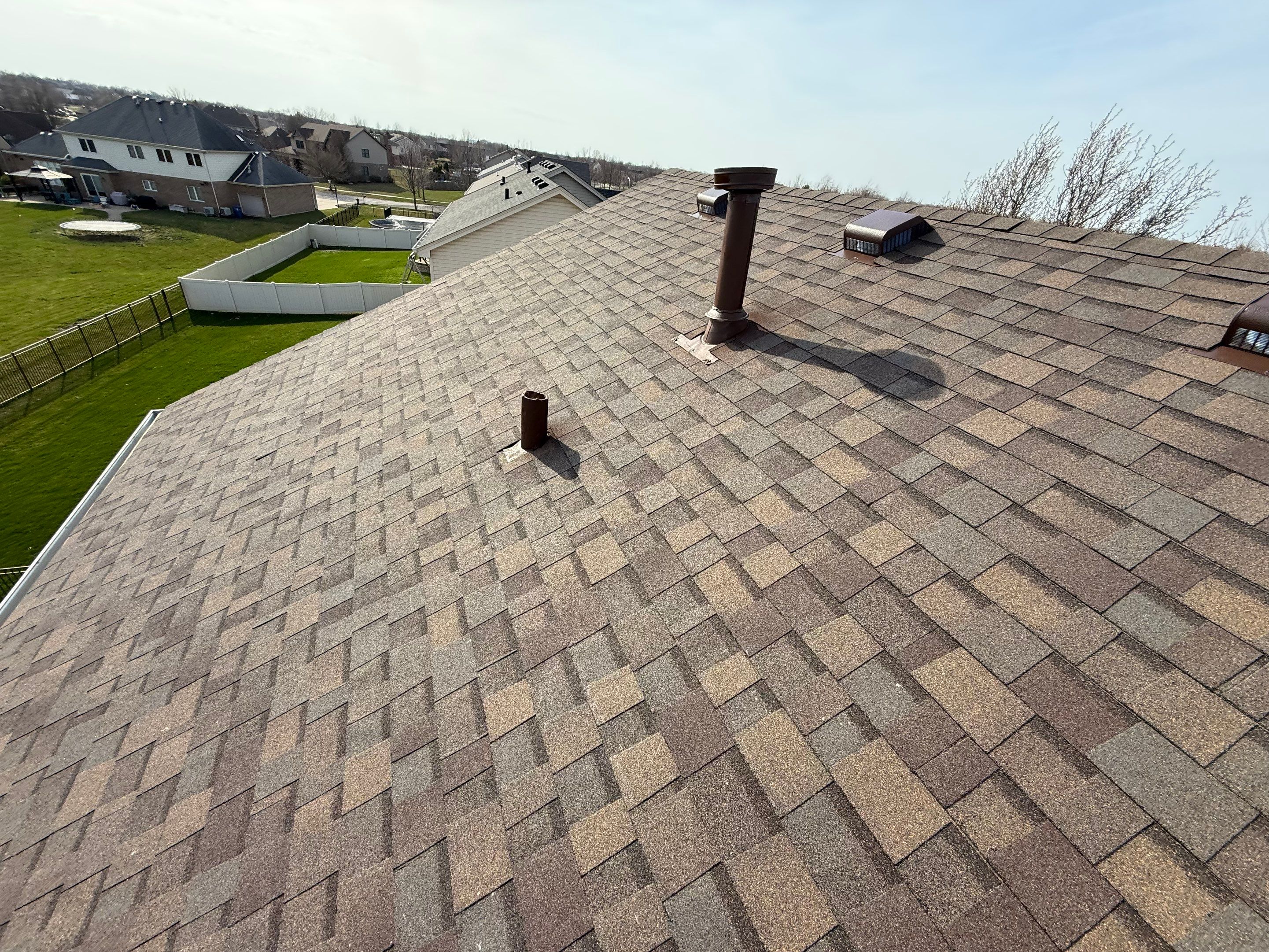 Roof replacement by Optimal Home Improvement 
