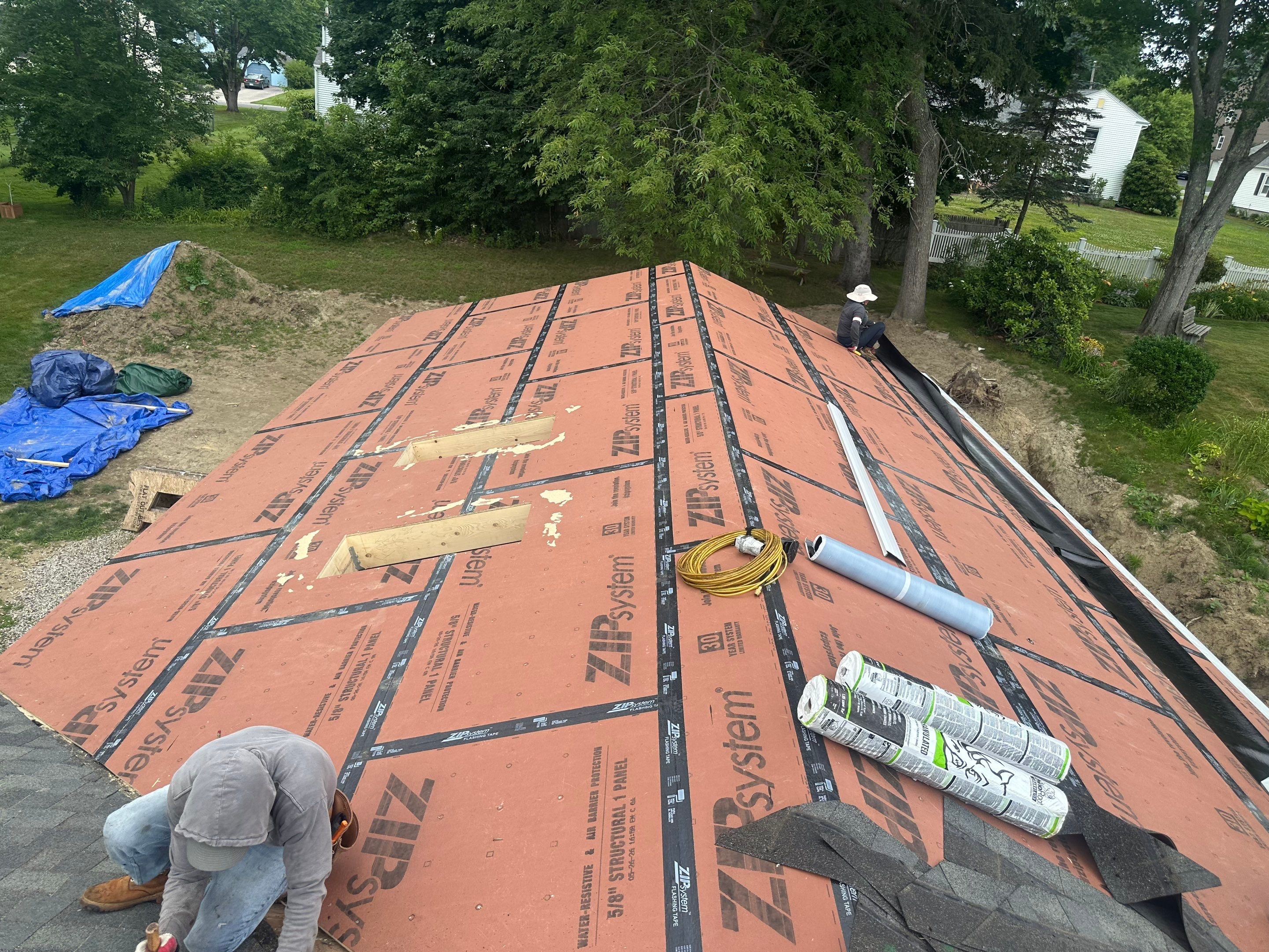 Dover, NH – Owens Corning Asphalt Shingle Roof Installation for Home Addition by Tall pine roofing