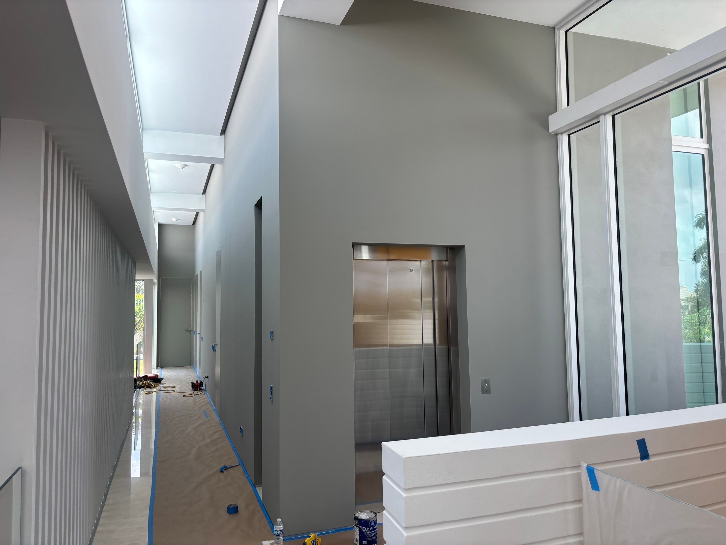 Oceanfront Residential Home by John “The Greek” Painting