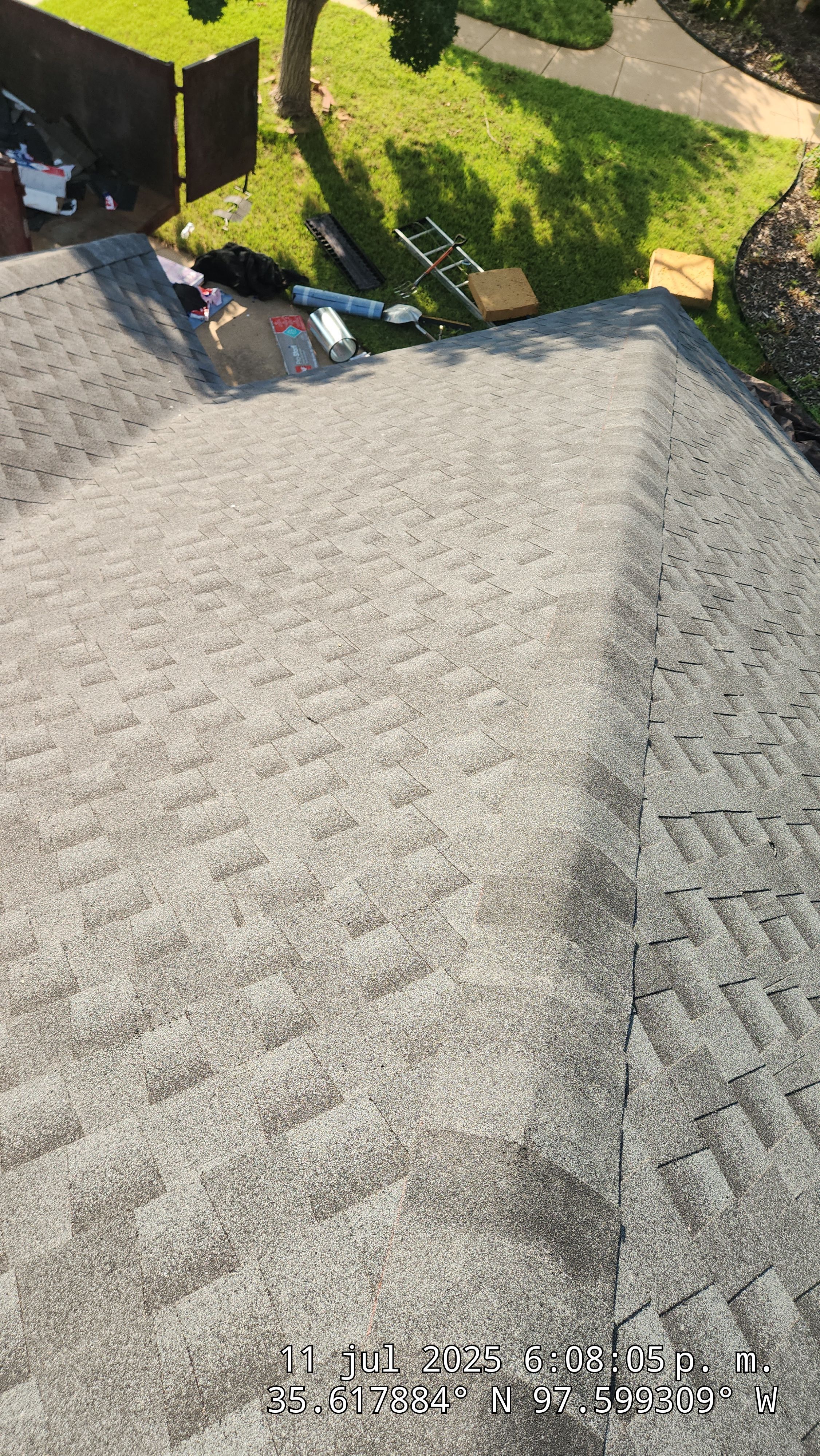Residential Roofing Installation using GAF by Castillo Roofing