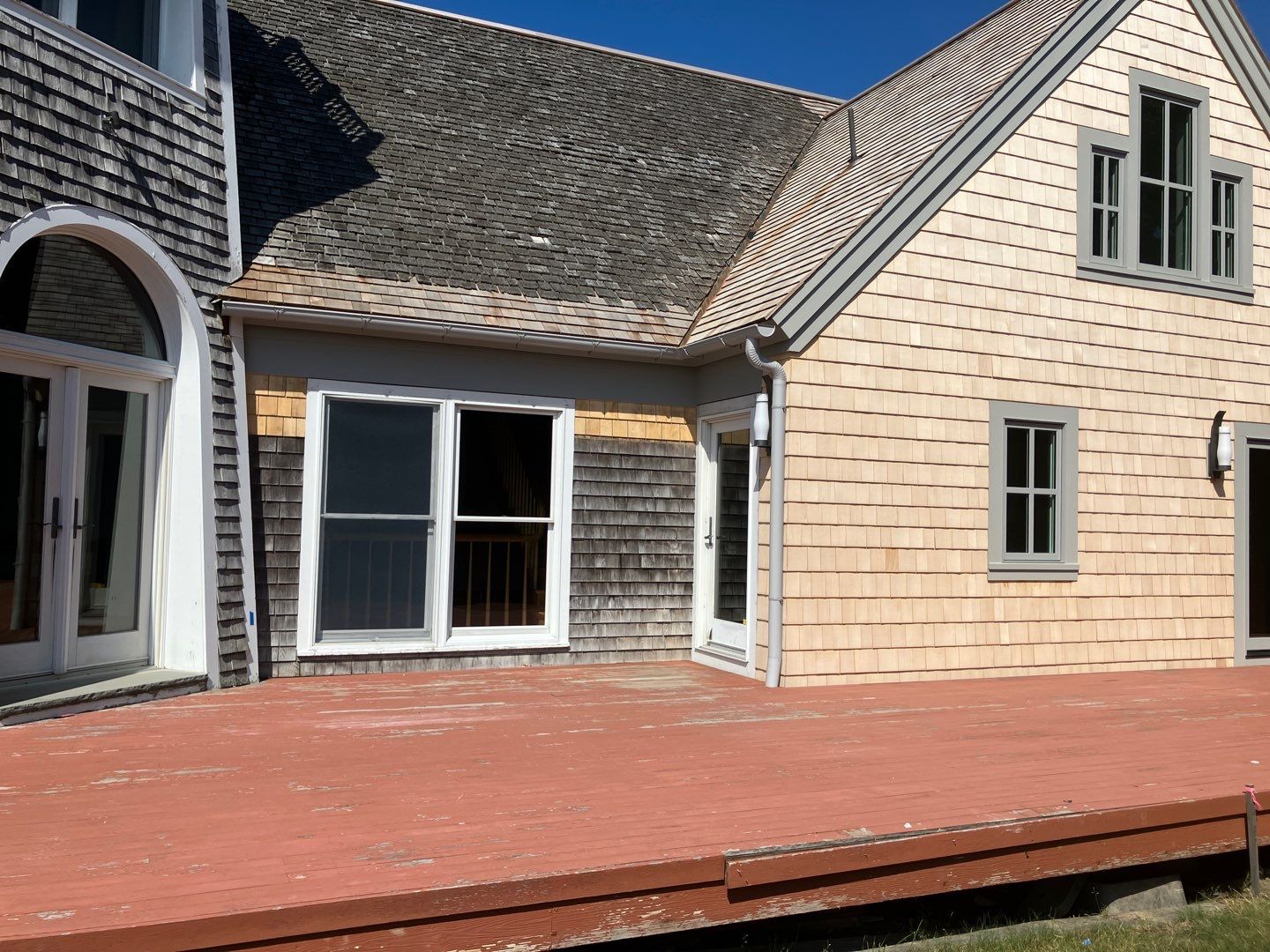 Half Round Aluminum Gutter Installation in Yarmouth, MA by Gutter Pro Enterprises