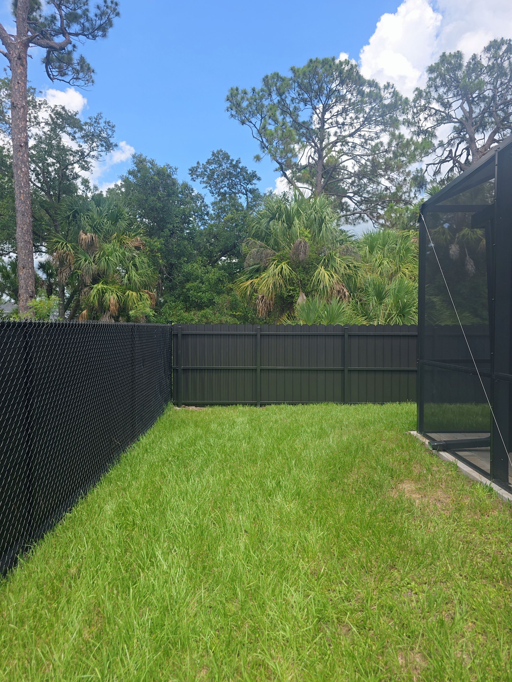 Black Durafence - Privacy Metal Fence Installation in Port Charlotte by True Fence LLC