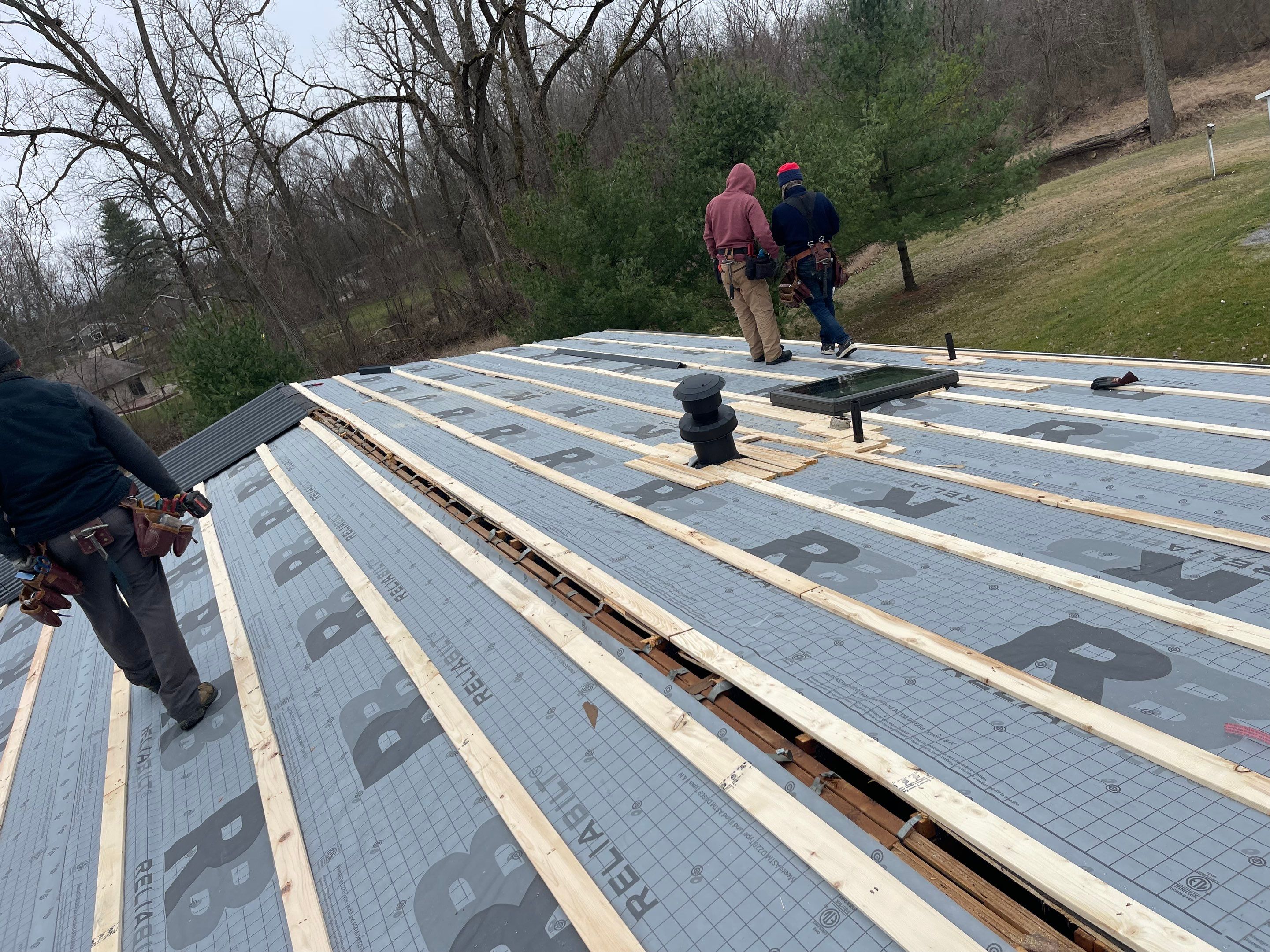 Exposed Fastener Metal Roof Replacement – Columbia City, Indiana by 4Ever Metal Roofing