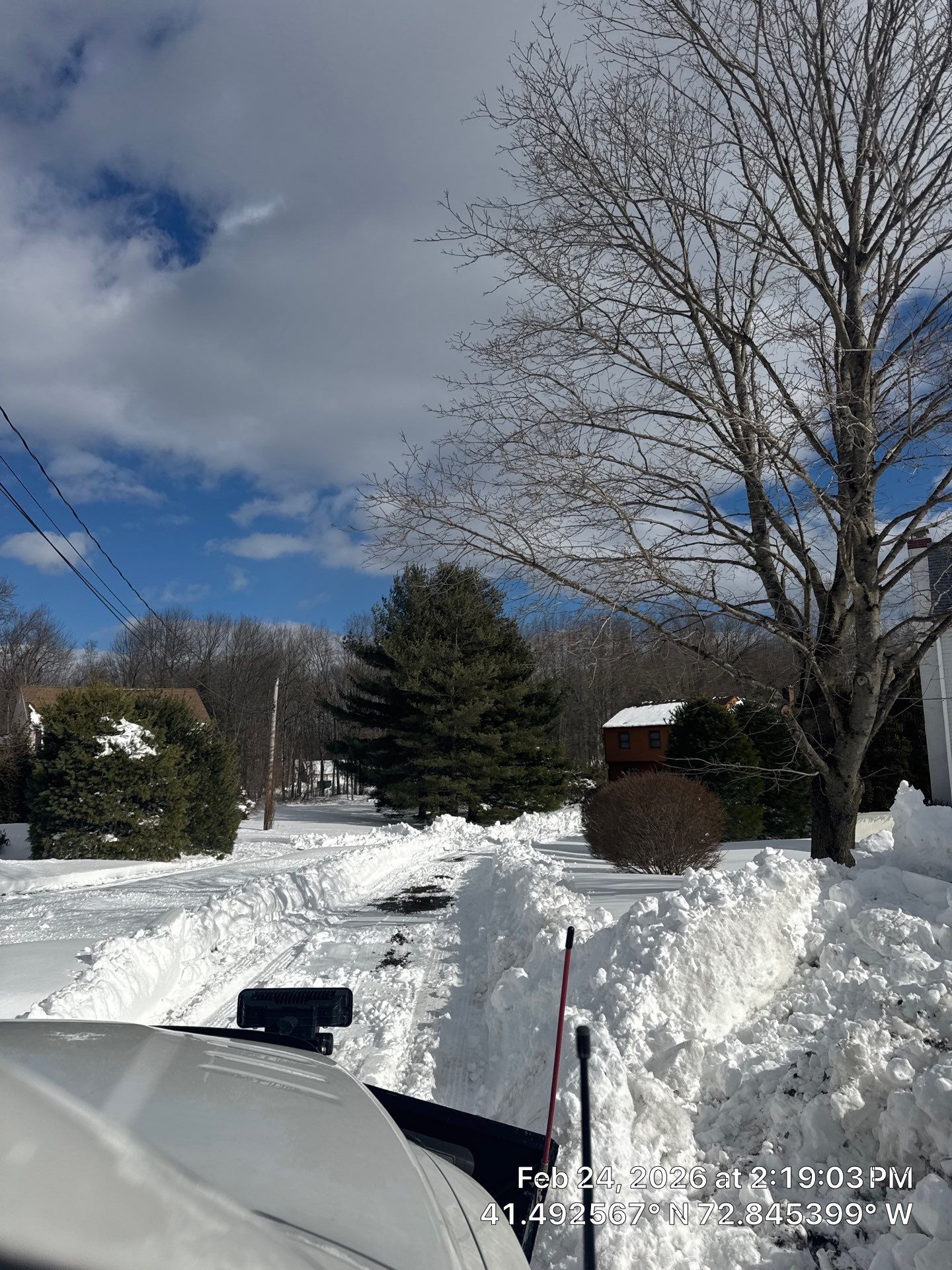 Residential Snow Plowing and Removal Services in Wallingford by Diamond Image LLC