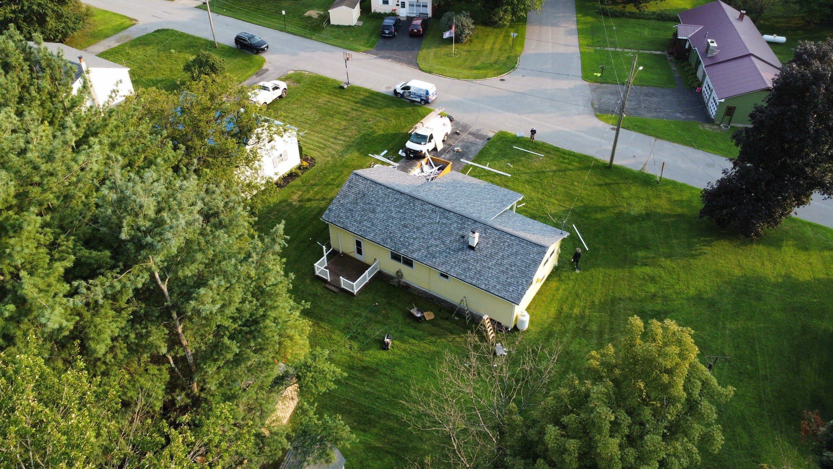 🏡 Roof Replacement Completed in Camden, NY | Owens Corning Shingles 🔨 by Alpha Omega Roofing LLC