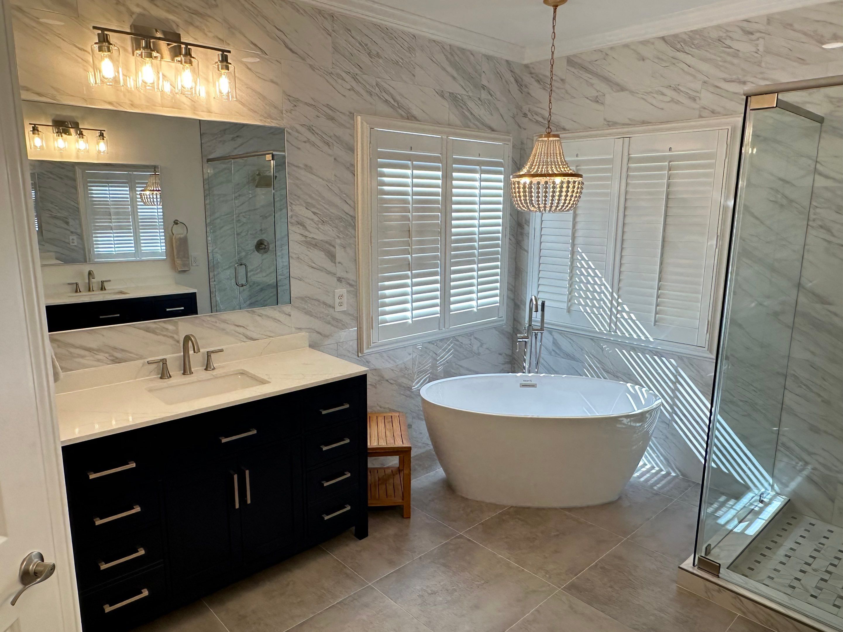 Bathroom Remodel in Brentwood by Music City Improvements